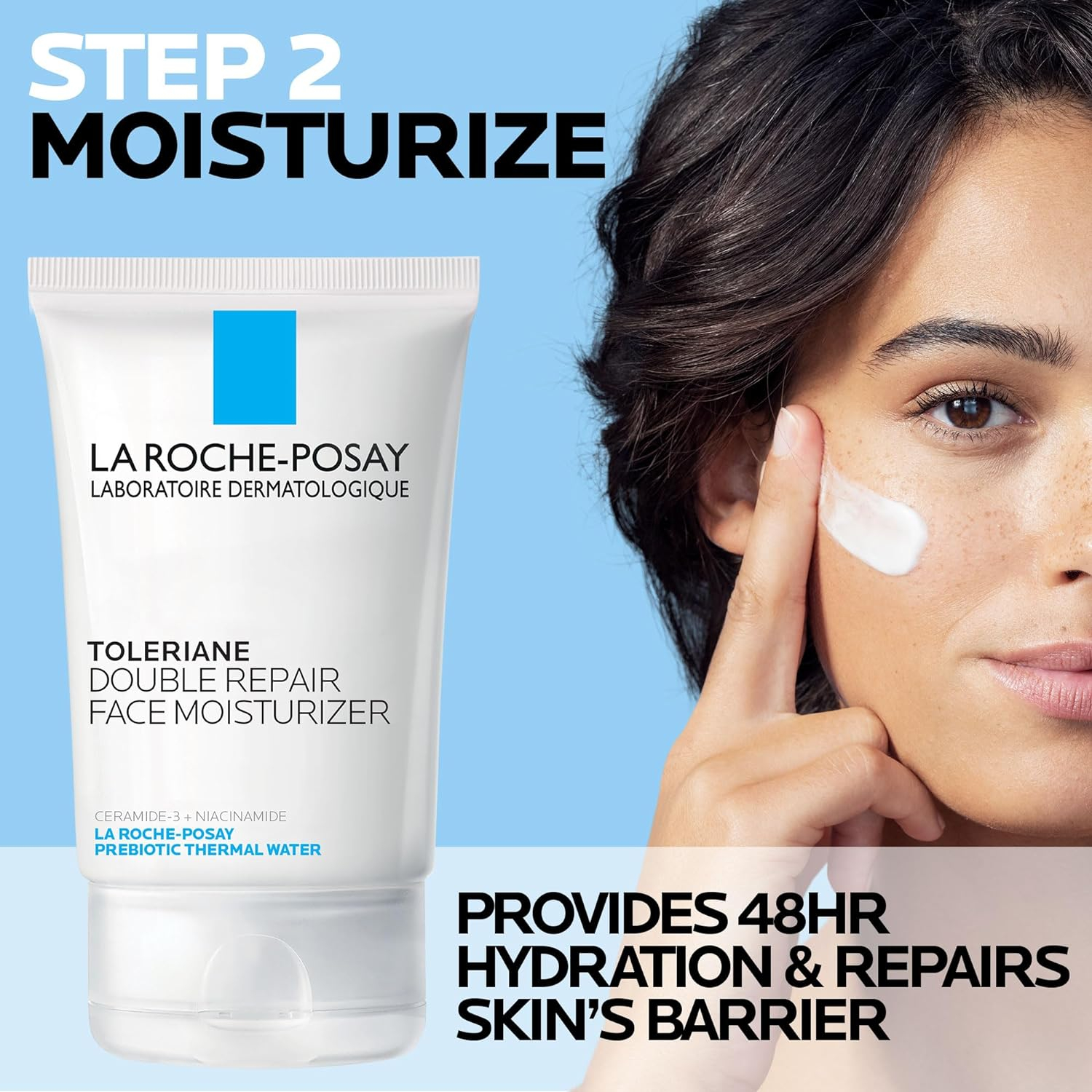 La Roche-Posay Travel Size Skin Care Set with Moisturizer and Cleanser