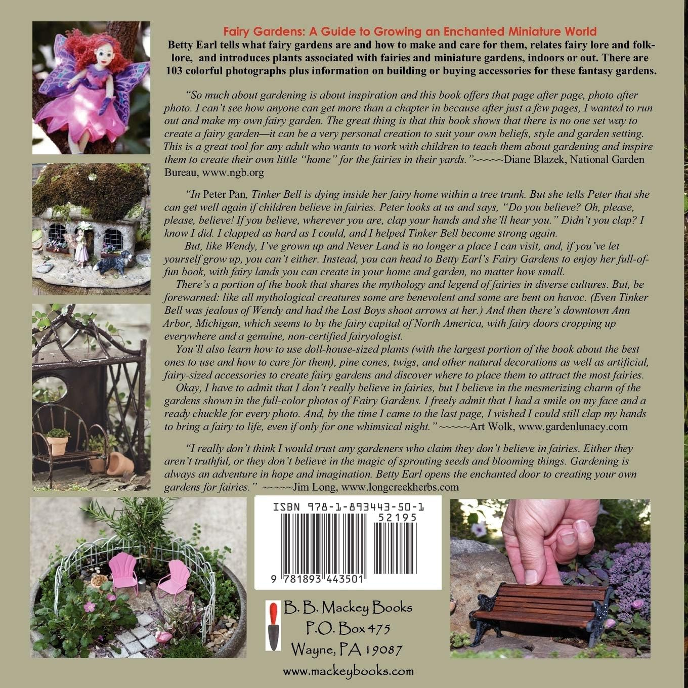 Fairy Gardens: Enchanted Miniature World Guide in Paperback
