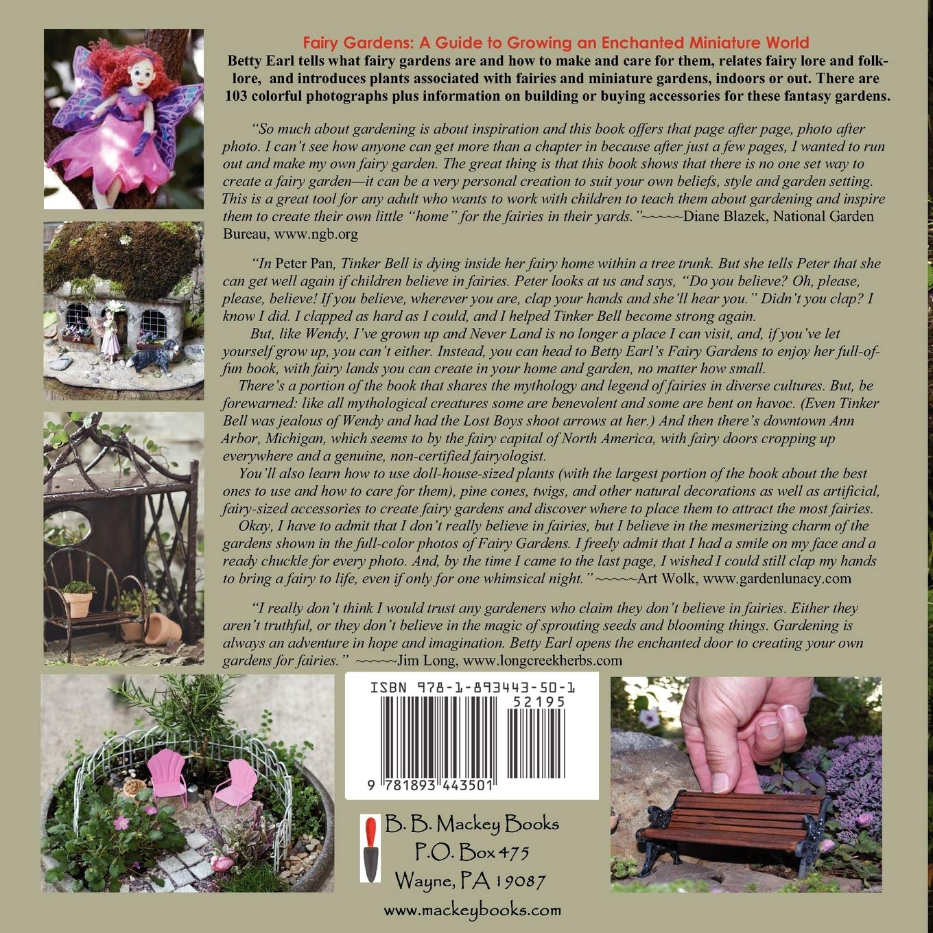 Fairy Gardens: Enchanted Miniature World Guide in Paperback