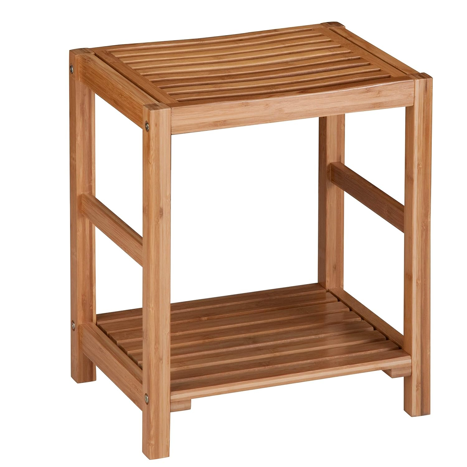Honey-Can-Do Bamboo Spa Bench BTH-02100 Natural 200 lbs