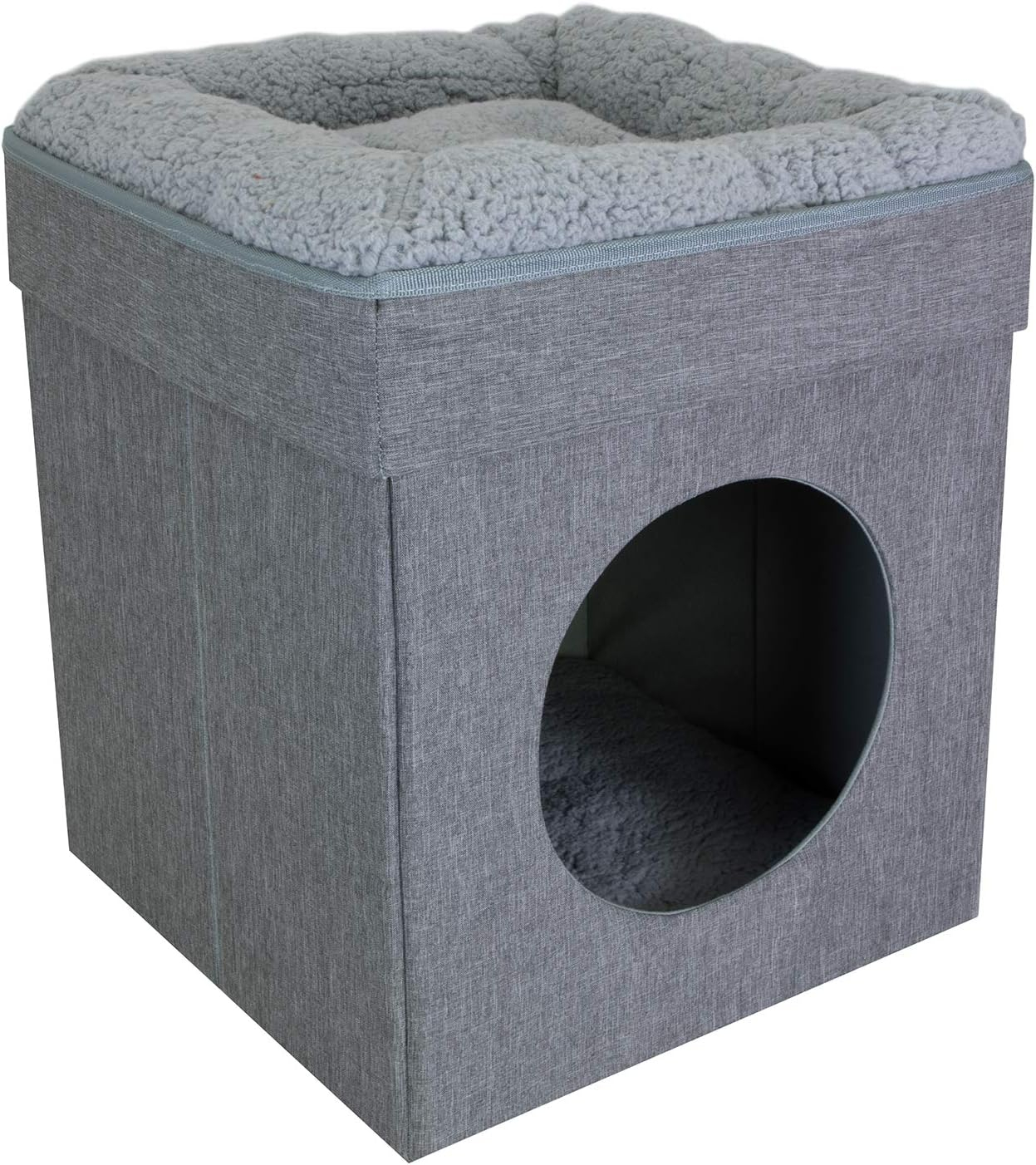 Kitty City Folding Cat Bed (Gray)