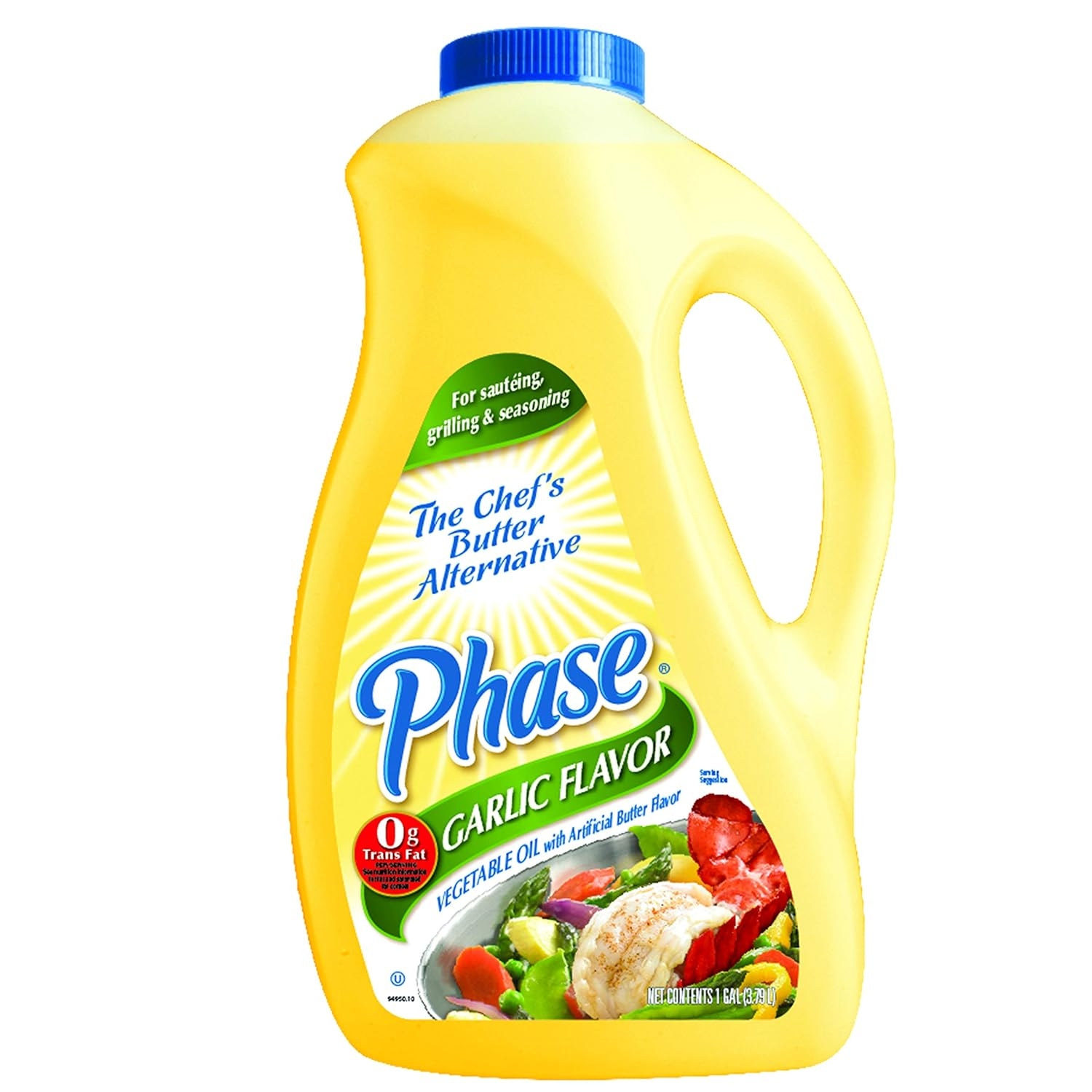 Phase Garlic Flavor Vegetable Oil Butter Alternative, 1 Gallon