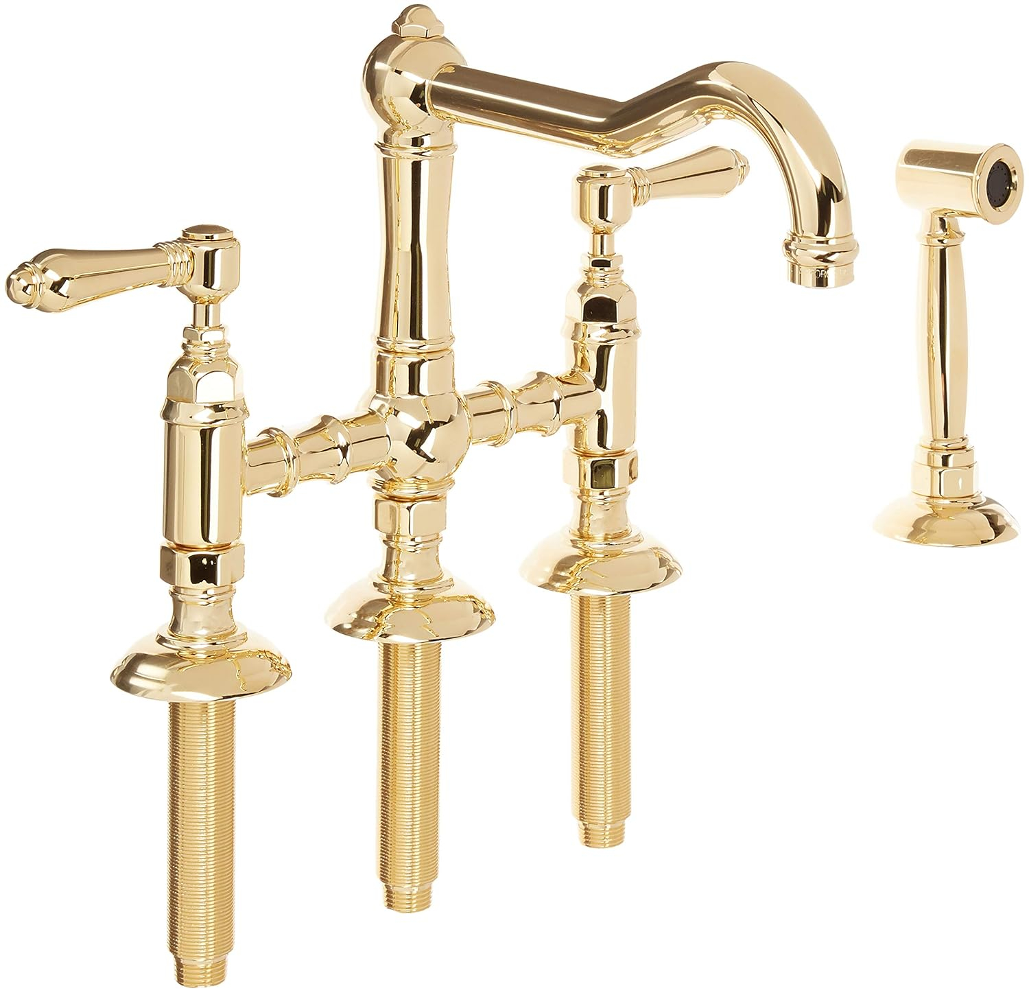ROHL A1458LMWSIB-2 Kitchen FAUCETS, Italian Brass