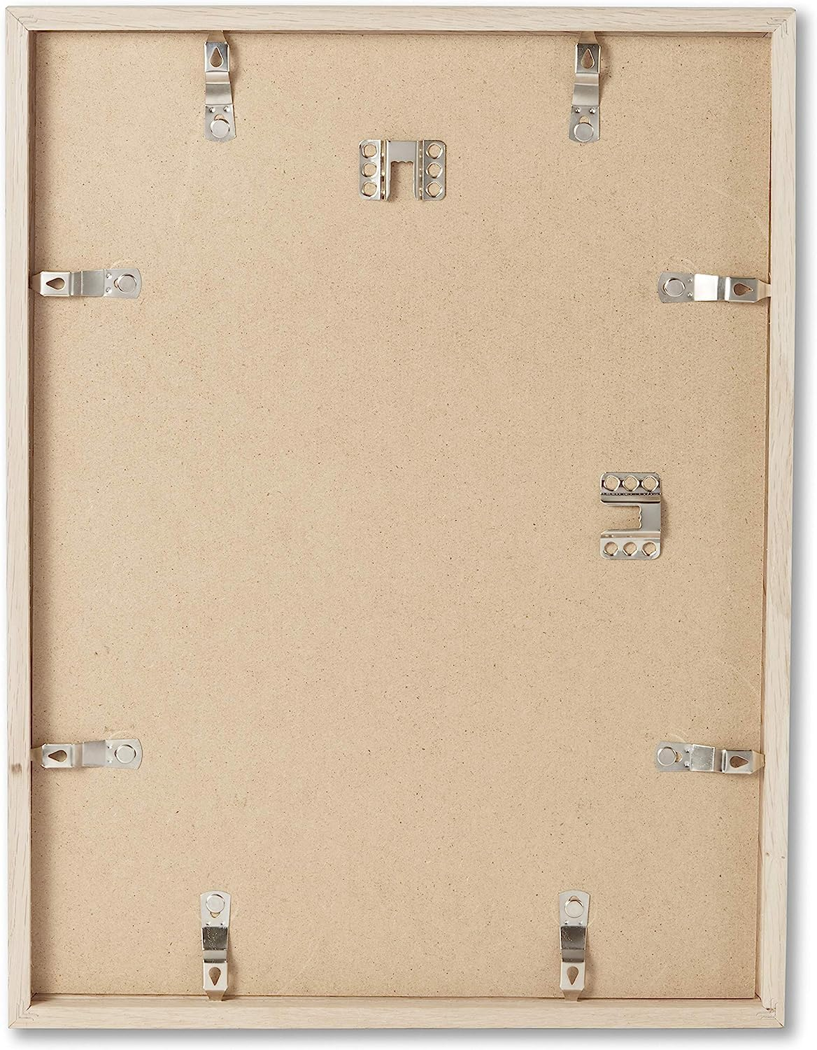 Opposite Wall - 12x18 in - Natural Solid Oak Wood Picture Frame - Lightweight, Versatile & Shatterproof - Wall Hanging Poster or Photo Frame - Wall Decor for Office, Gallery & Home