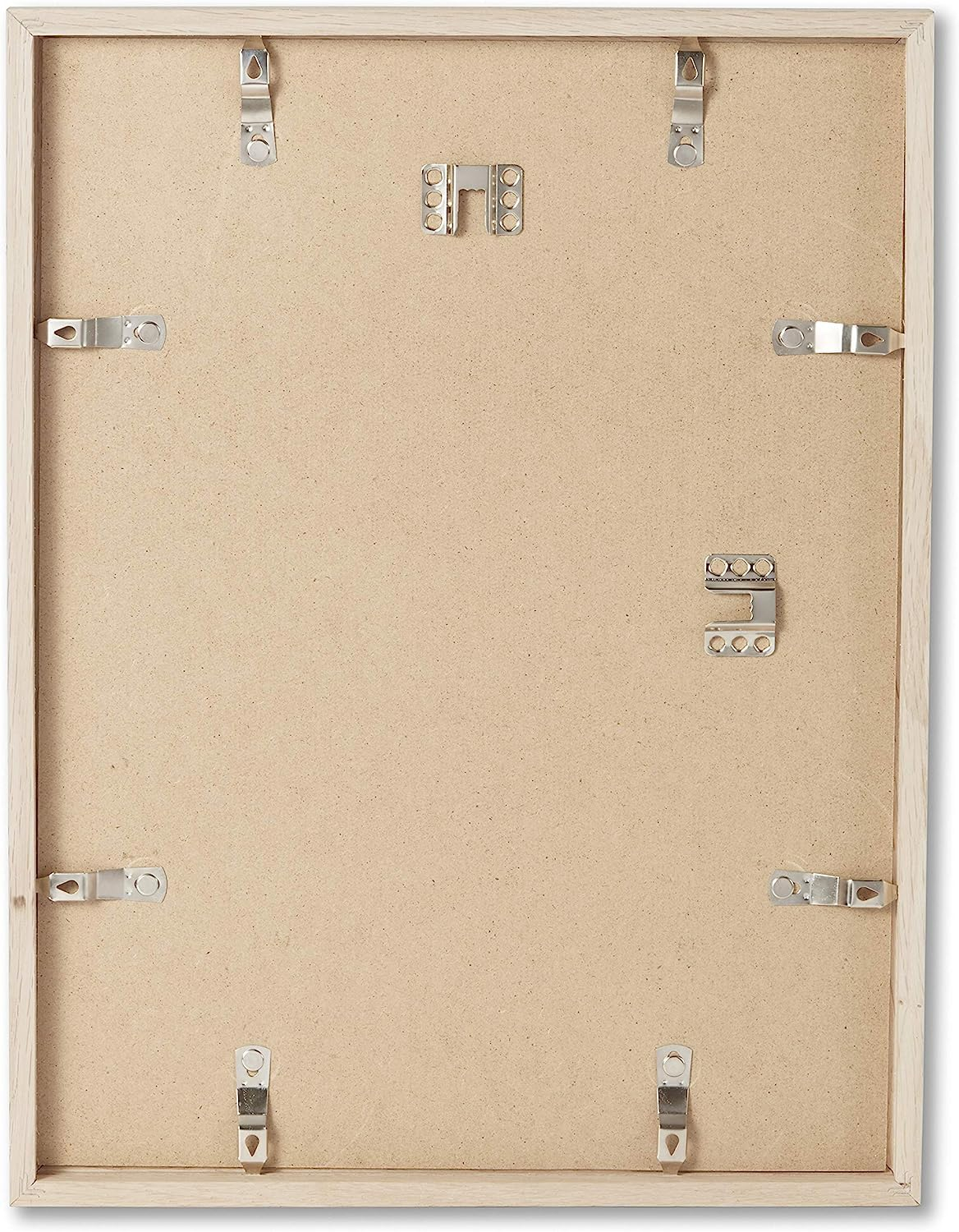 Opposite Wall - 12x18 in - Natural Solid Oak Wood Picture Frame - Lightweight, Versatile & Shatterproof - Wall Hanging Poster or Photo Frame - Wall Decor for Office, Gallery & Home