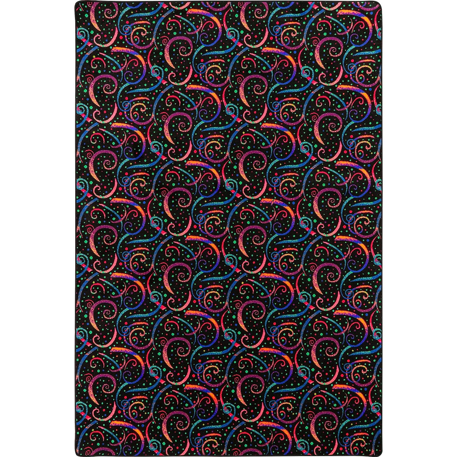 Dynamo 6' x 9' area rug in color Fluorescent