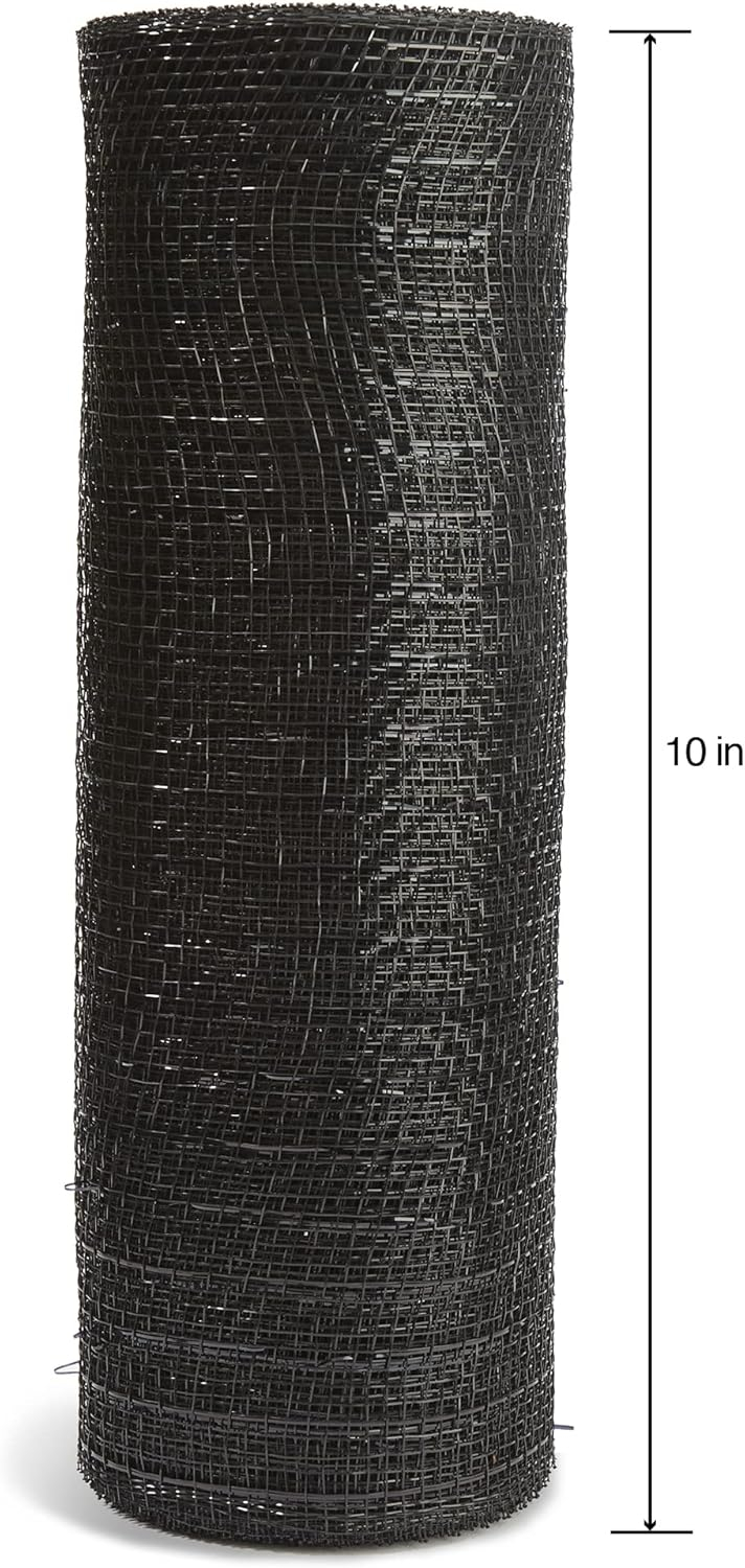 FloraCraft Decorative Mesh 10-inch x 10-yard Black