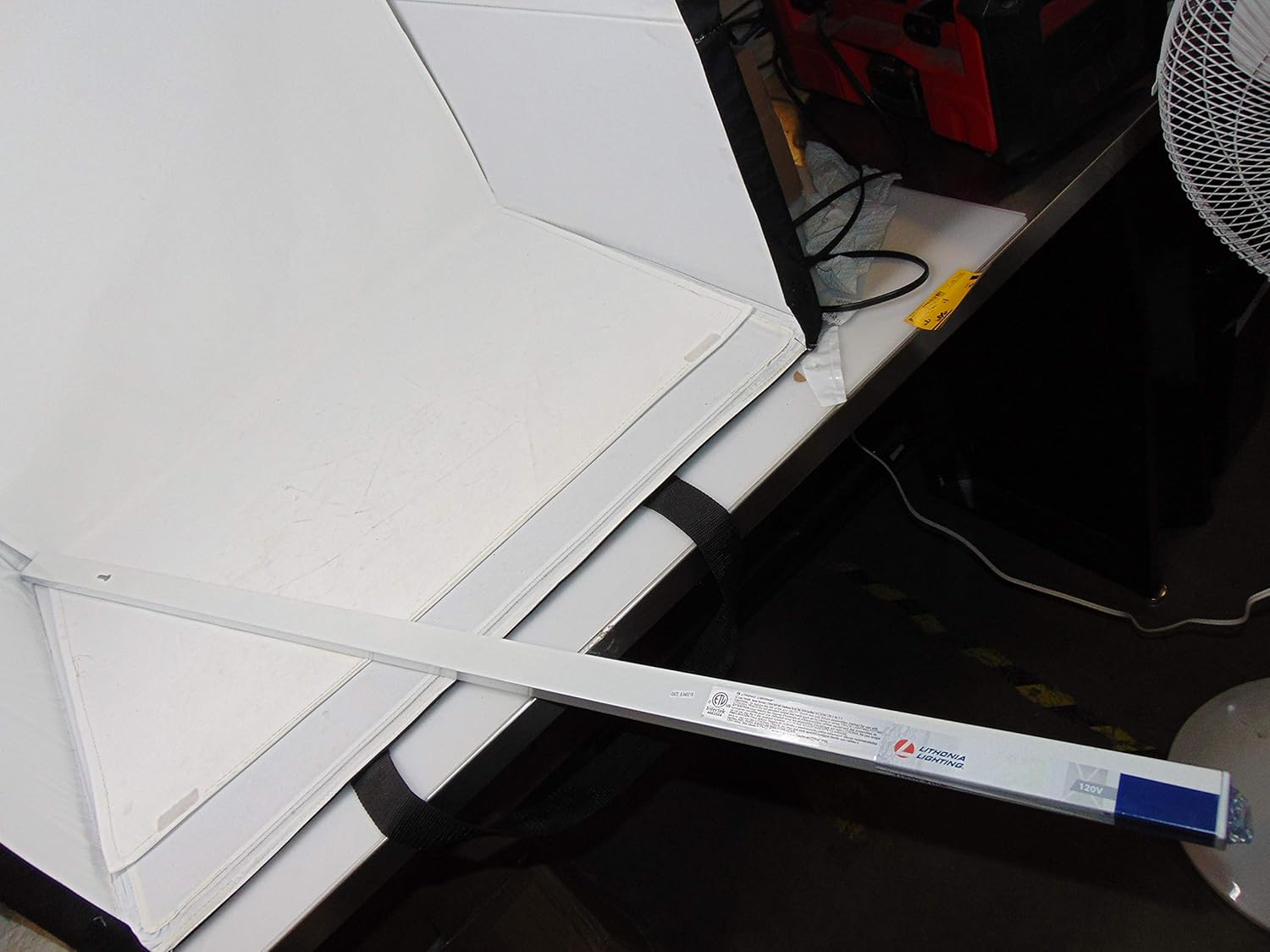 4 ft. Matte White Linear Track Track Lighting Rail