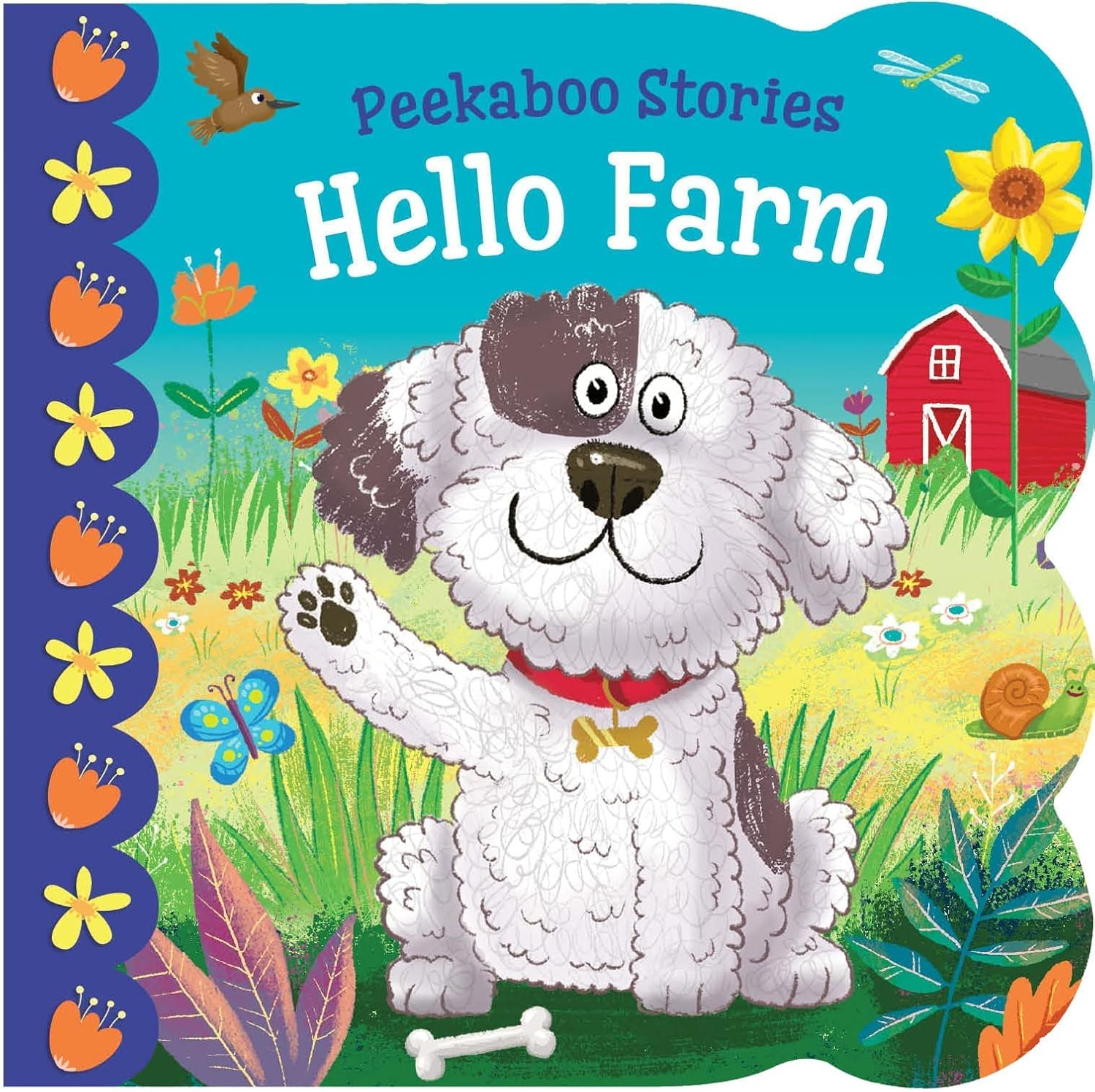 Hello Farm - by  Kidsbooks Publishing (Board Book)