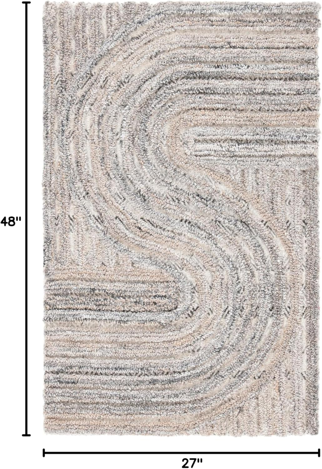 SAFAVIEH Southampton Landen Abstract Area Rug, Beige, 2'3" x 4'