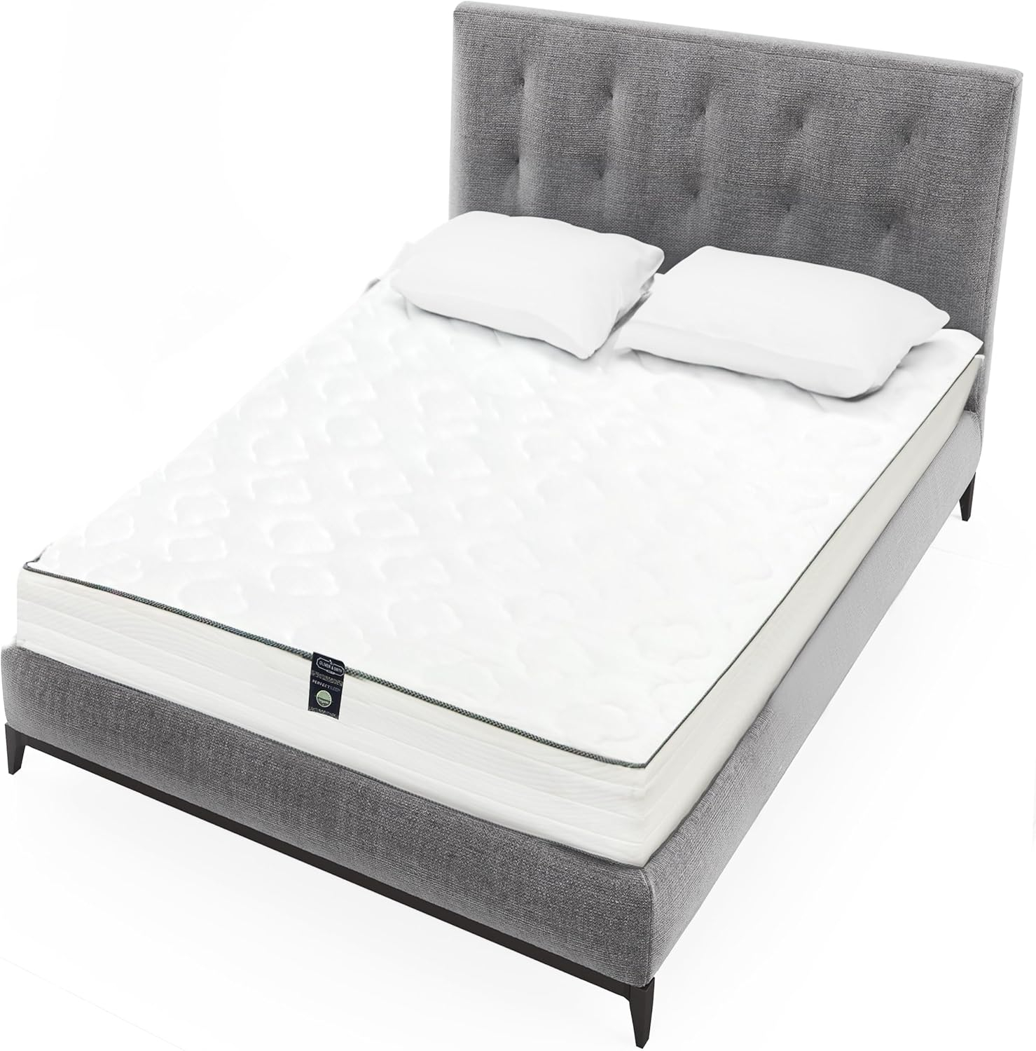 Full Size Mattress - 12 Inch Cool Memory Foam & Spring Hybrid Mattress with Breathable Cover - Comfort Tight Top - Rolled in a Box - Oliver & Smith