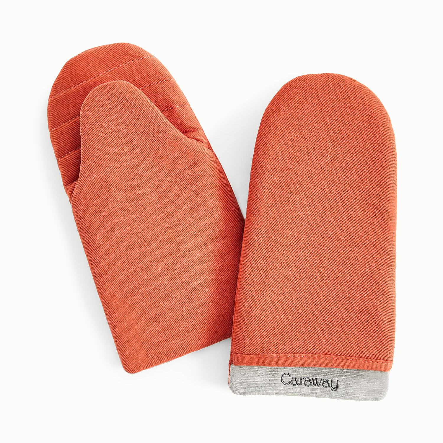 Caraway Organic Cotton Perracotta Oven Mitt, Set of 2