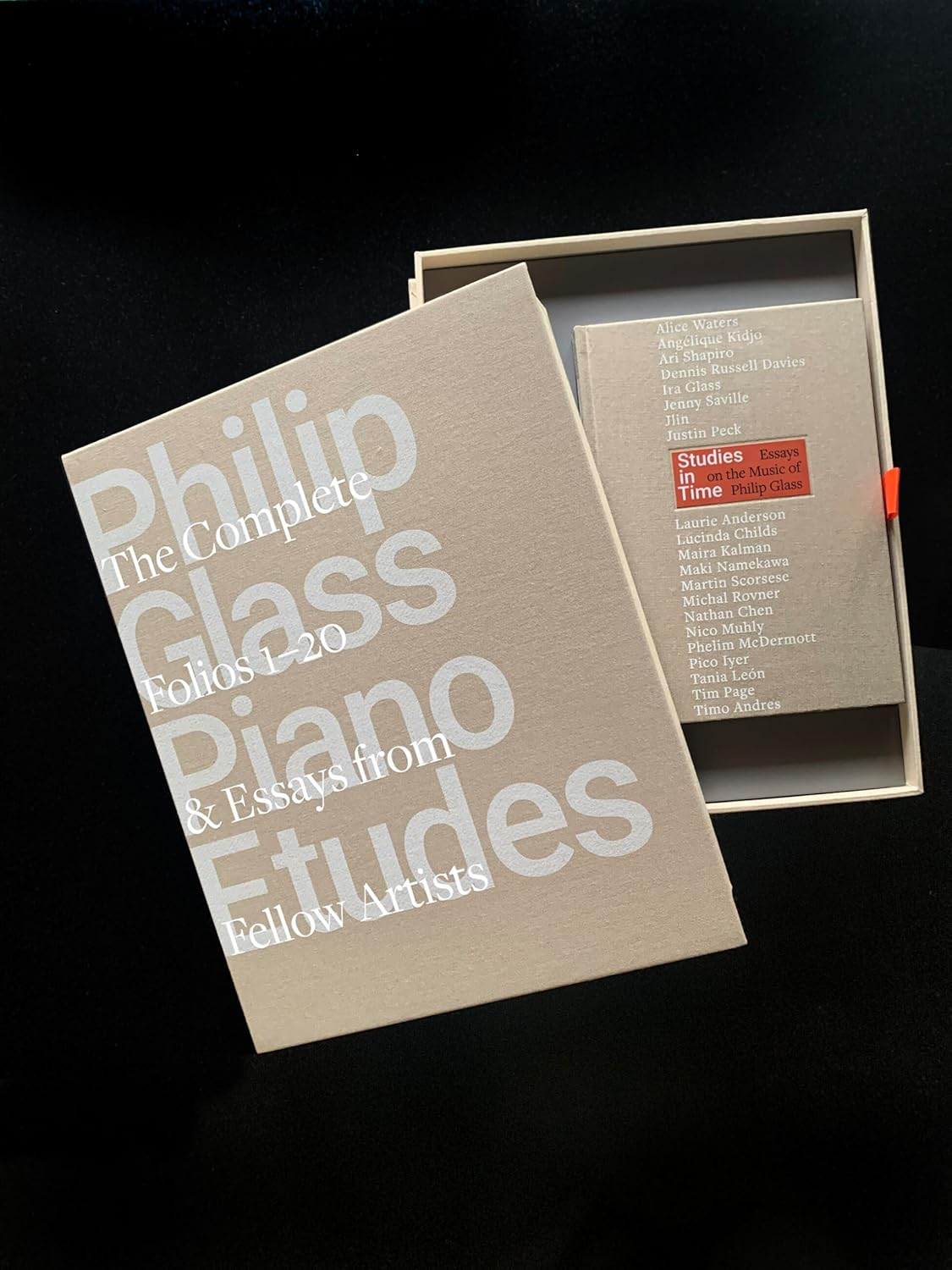 Philip Glass Piano Etudes Complete Folios 1-20 with Essays