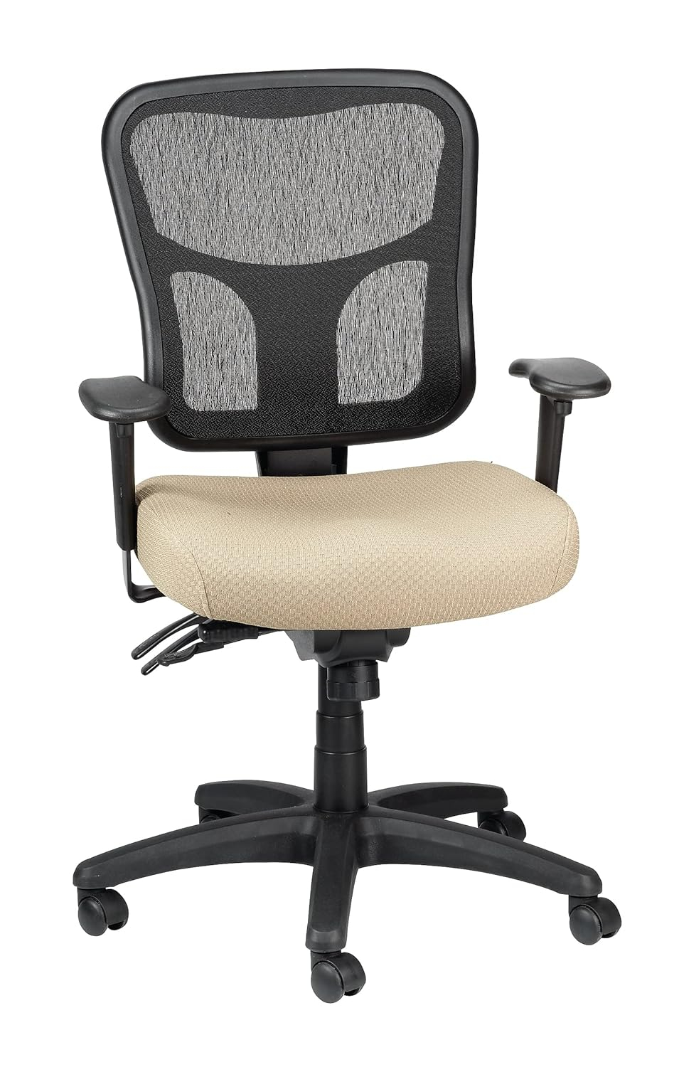 Tempur-Pedic TP8000 Ergonomic Mesh Mid-Back Task Chair Beige TP8000-BEIGE
