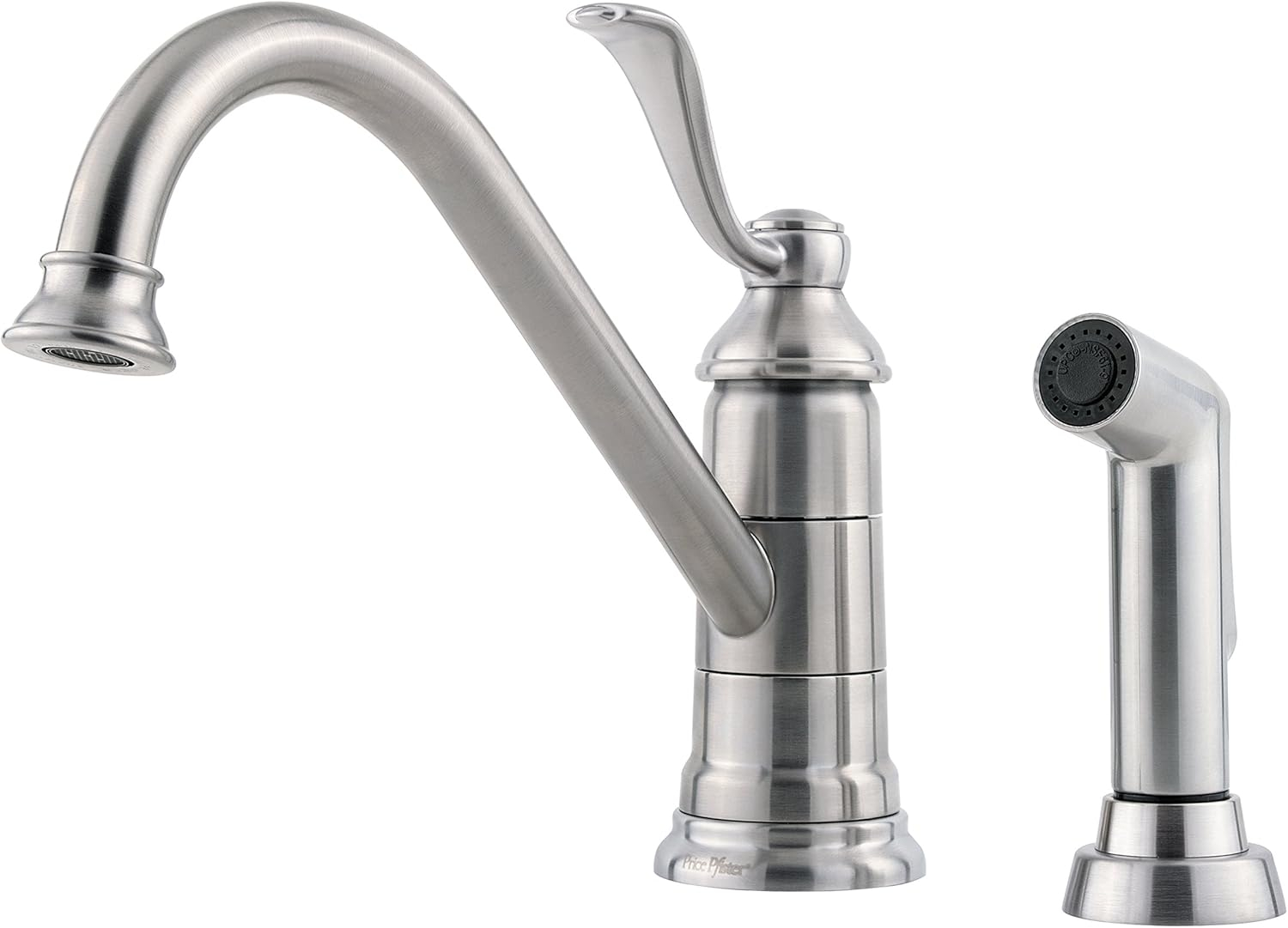 Portland Single Handle Kitchen Faucet with Side Spray