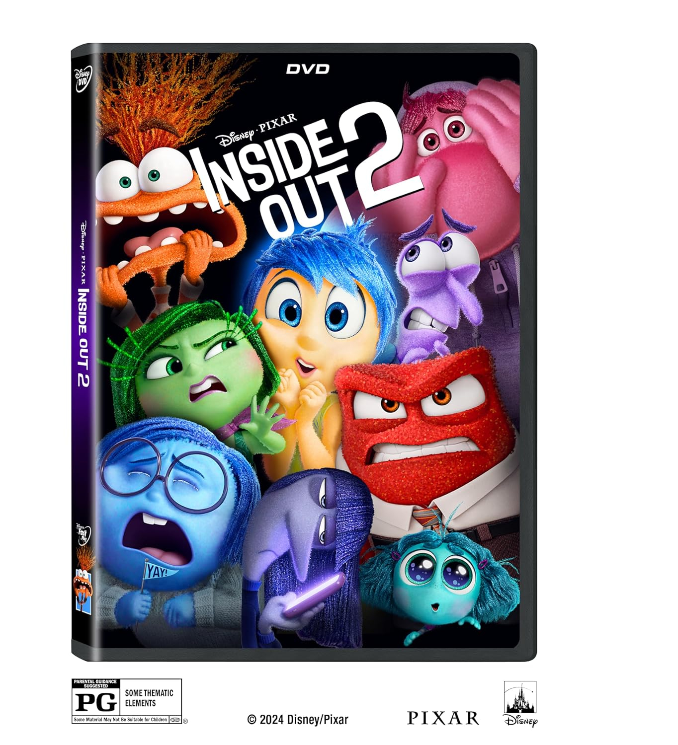 Inside Out 2 (DVD)(2024)