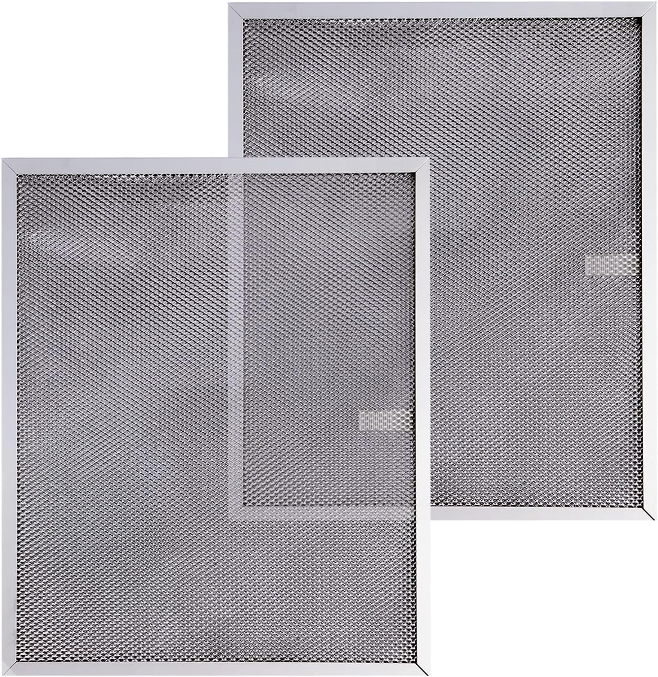 BPS1FA30 Range Hood Filter 11-3/4"X 14-1/4"X 3/8" for 30-Inch Broan Nutone QS1 WS1, Allure Grease Filter, Replaces 99010299,S99010305,AP3378953 Range Hood Filters Replacement Aluminum(2 Pack)
