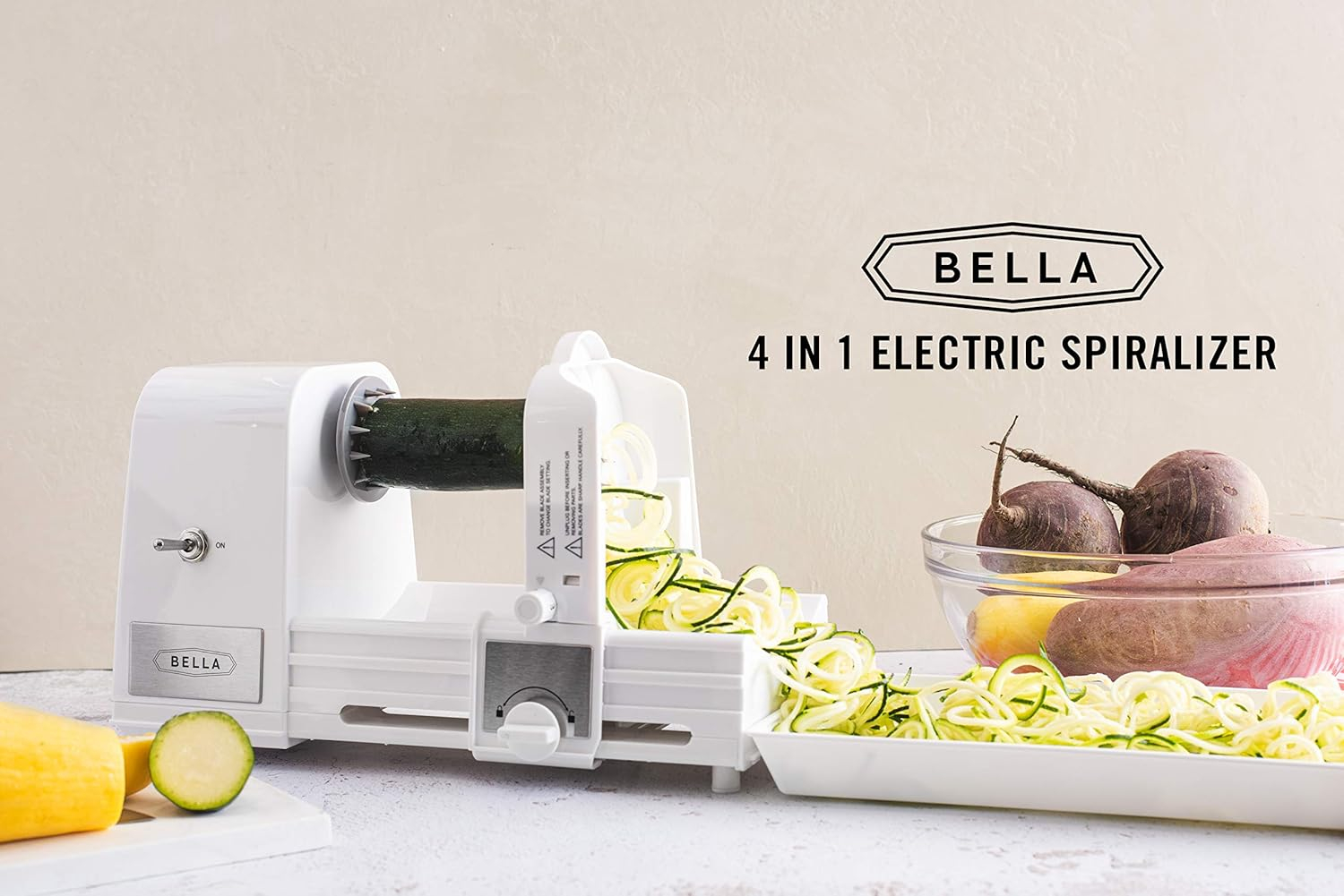 Bella Automatic Electric Spiralizer