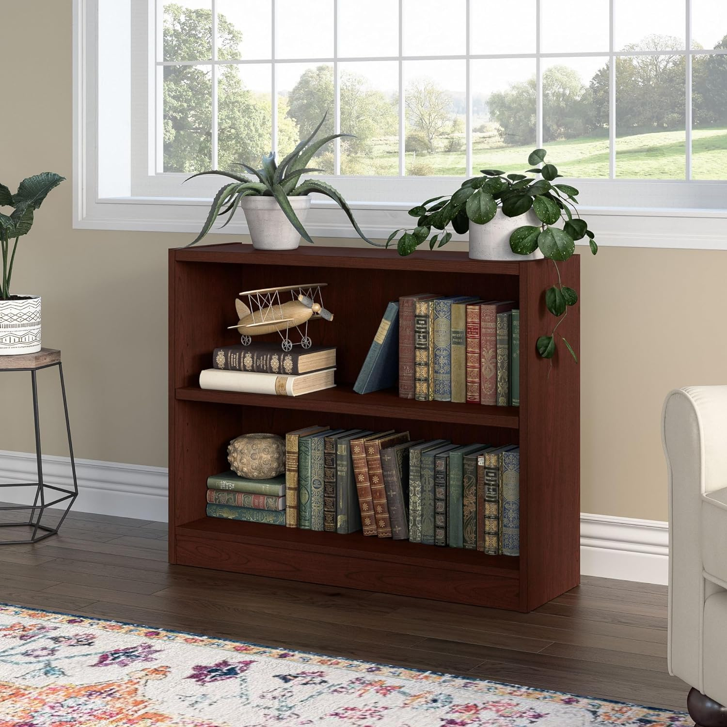 Bush Furniture Universal 2 Shelf Bookcase