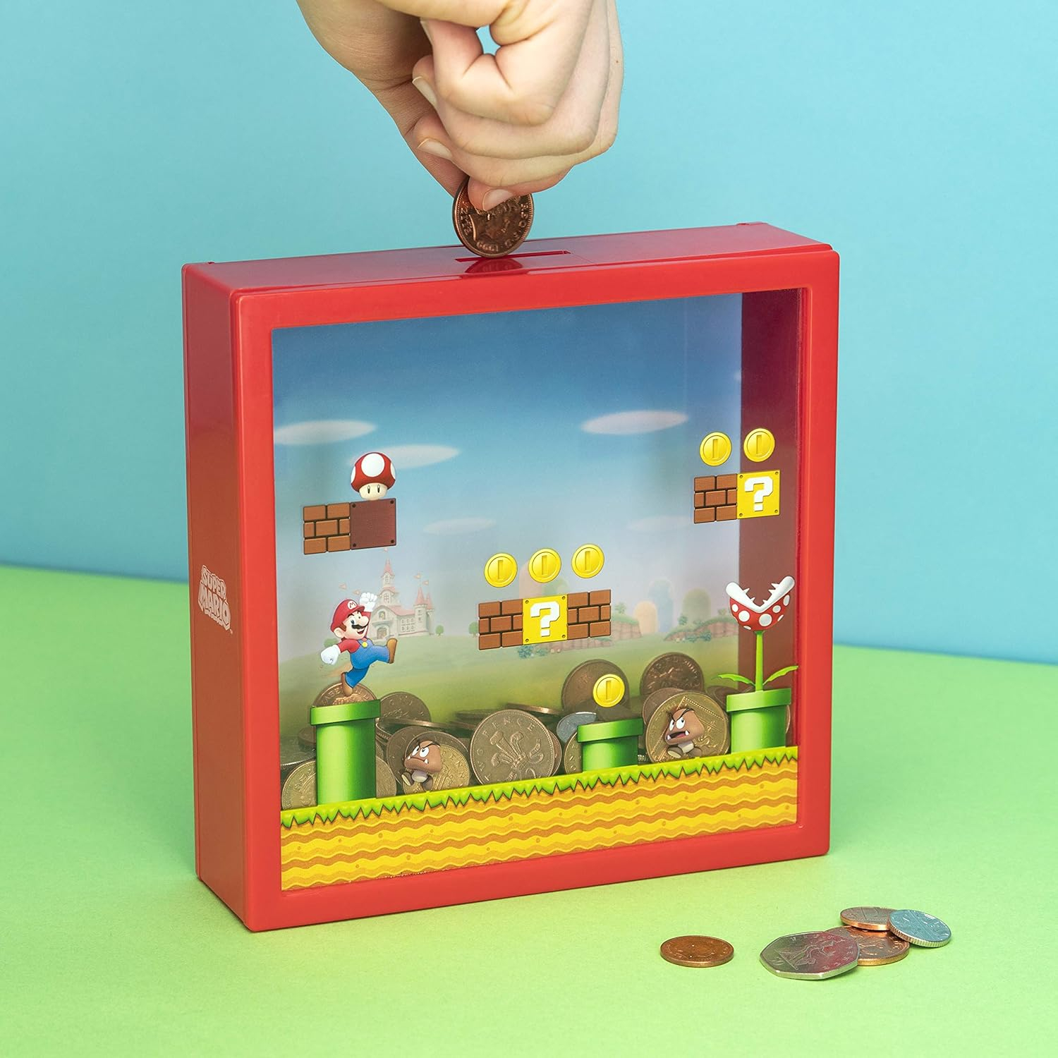 Super Mario Arcade Money Box Nintendo Coin Bank