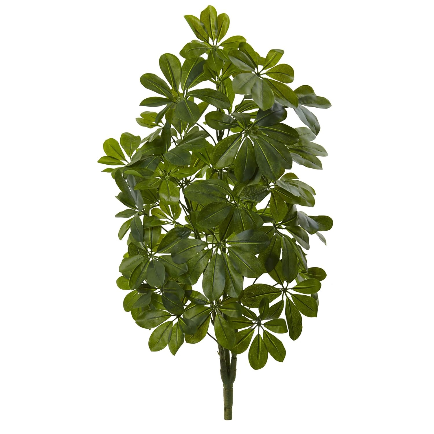 32'' Green Silk Baby Schefflera Artificial Plant Set