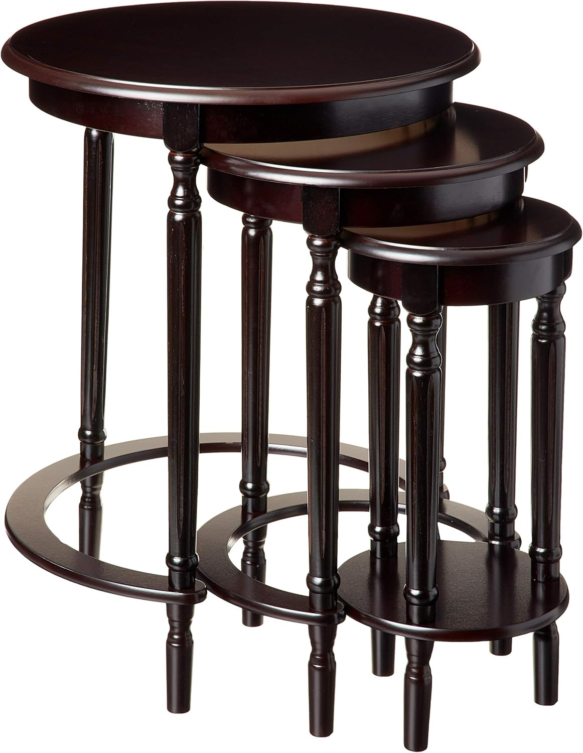 Cherry 3-Piece Nesting End Table