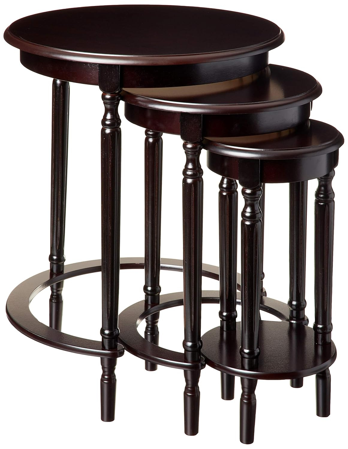 Cherry 3-Piece Nesting End Table