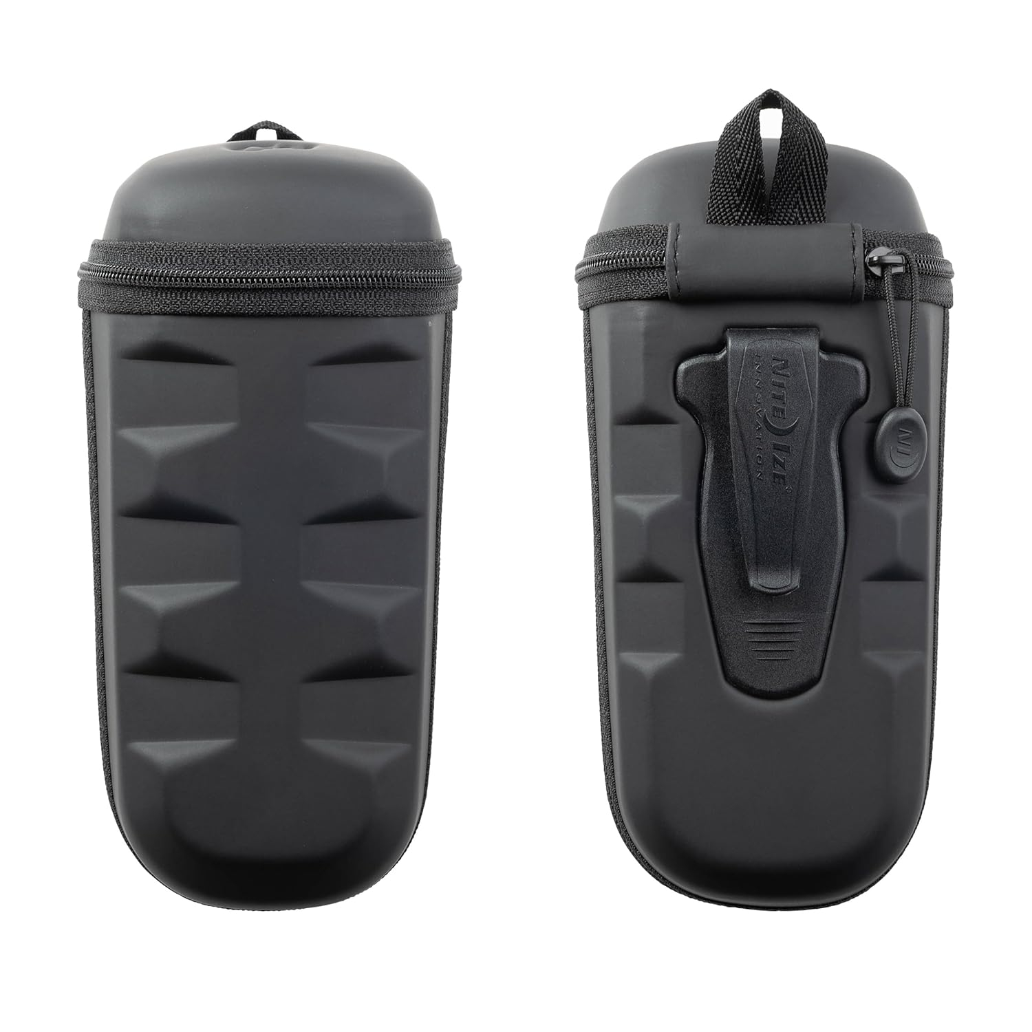 Black Hardshell XL Optics Case with Clip and Microfiber Lining