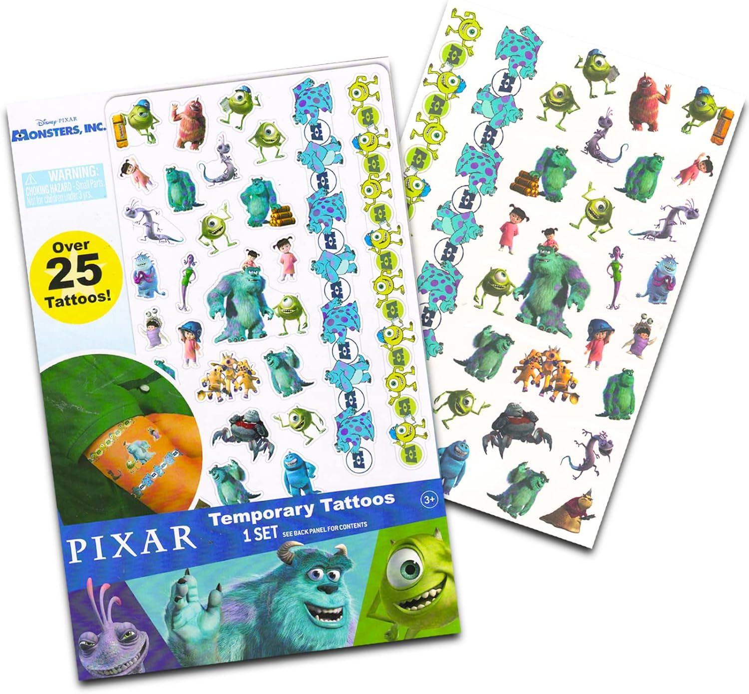 Disney Monsters Inc Birthday Party Favors Set - Bundle with 24 Monsters Inc Play Packs | Mini Coloring Books for Goodie Bags (Pixar Monsters University Party Supplies)
