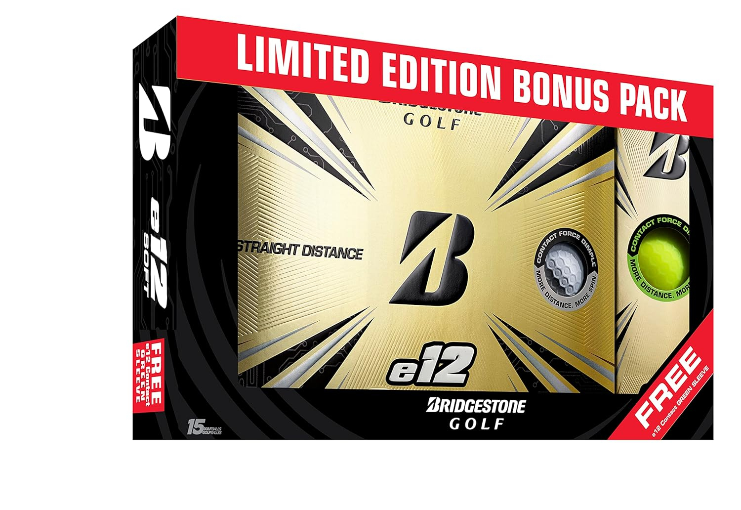 Limited Edition White Rubber Multi-Layer Golf Balls