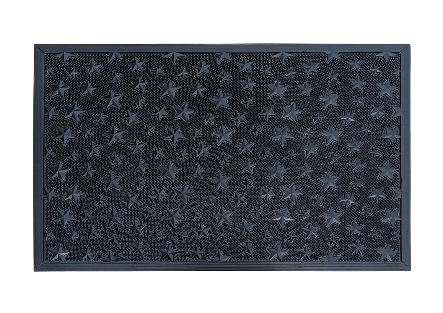 A1HC Good Luck Design Rubber Pin Welcome Door Mats 24"x36" for Outdoor Entrance, Fun Designed Doormat, Welcome Mats for Front Door Non-Slip Backing Rubber Doormat for Indoor Outdoor Use