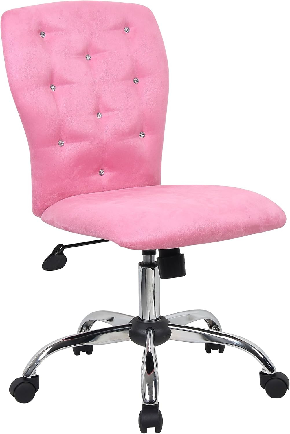 Boss Office Products Tiffany Modern Office Chair in Pink