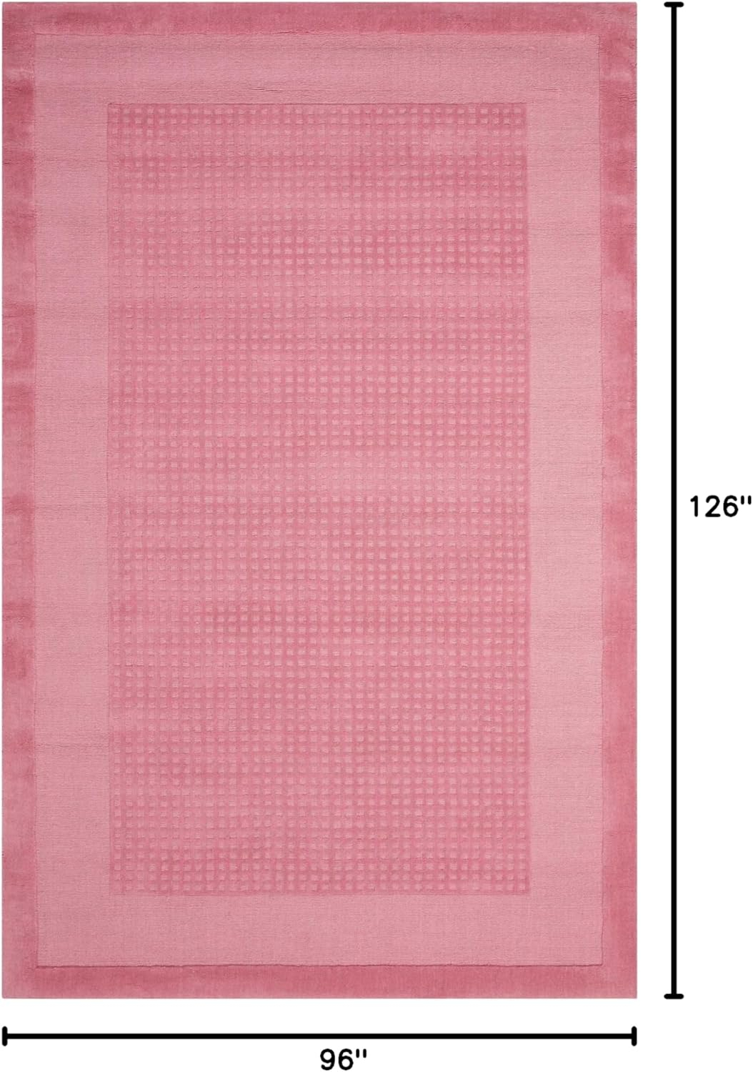 Nourison Westport Solid Blue 3'6" x 5'6" Area Rug, (4x6)