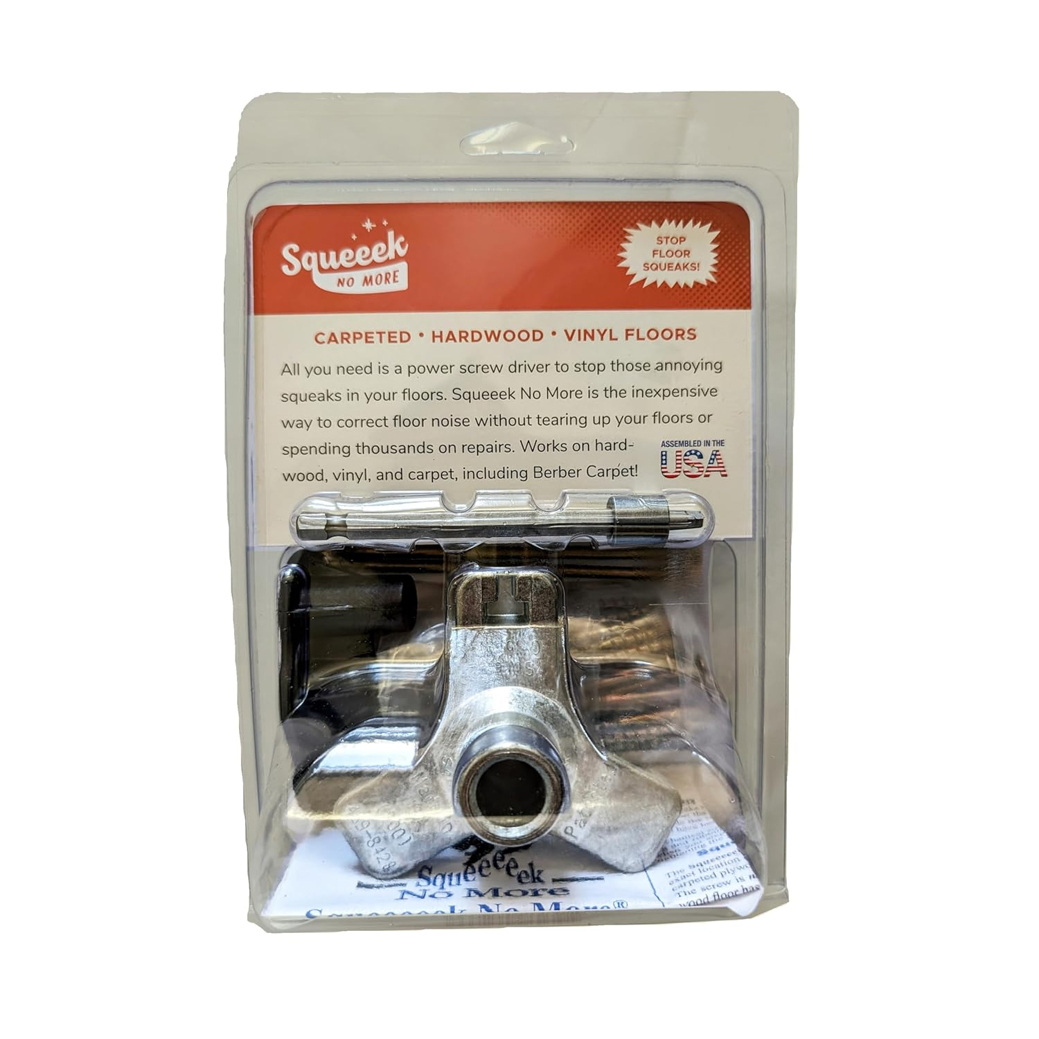 Squeeeeek No More 3 Inch Gold Floor Repair Kit