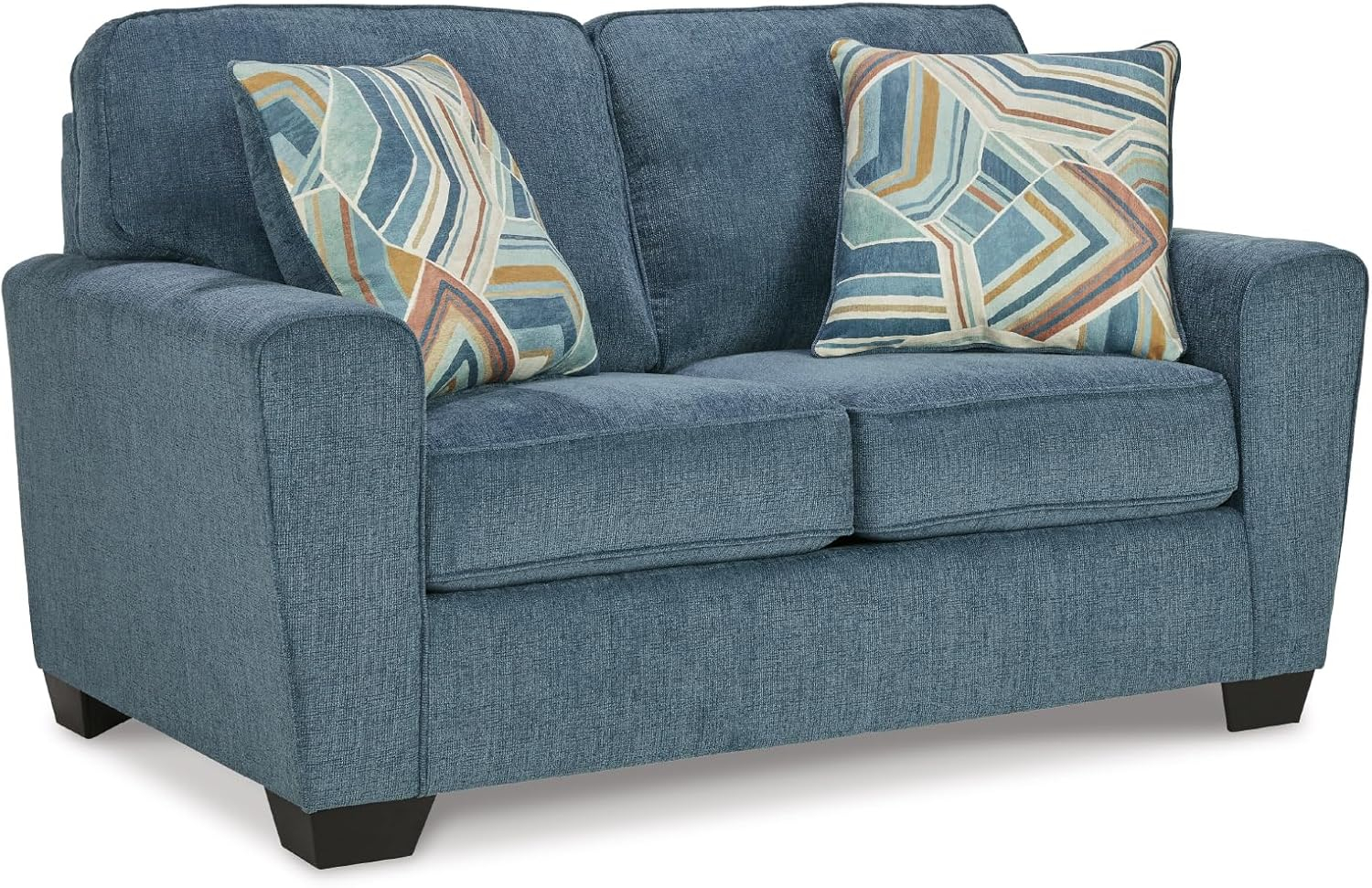Signature Design by Ashley Cashton Blue Loveseat
