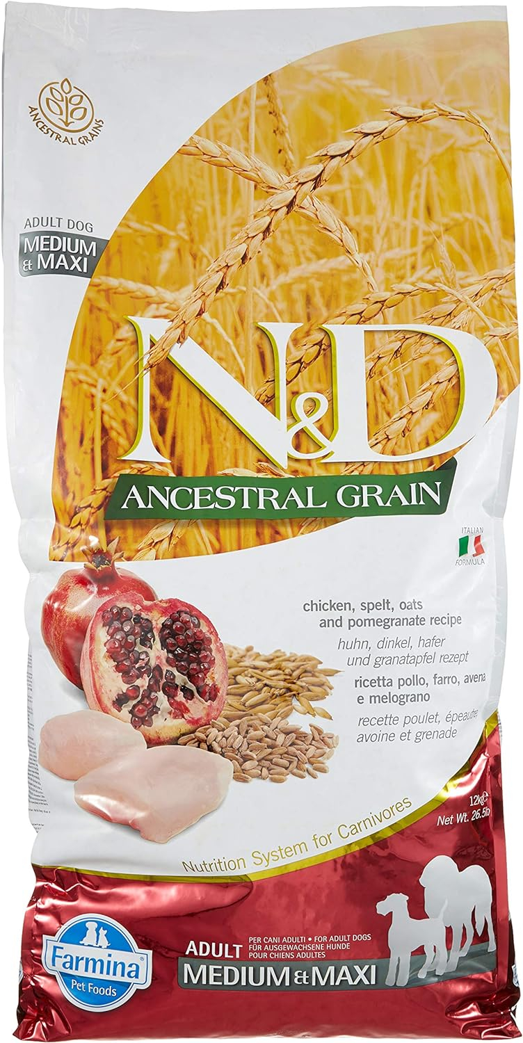 Natural & Delicious Low-Grain Chicken Dog 26.4lb, Medium