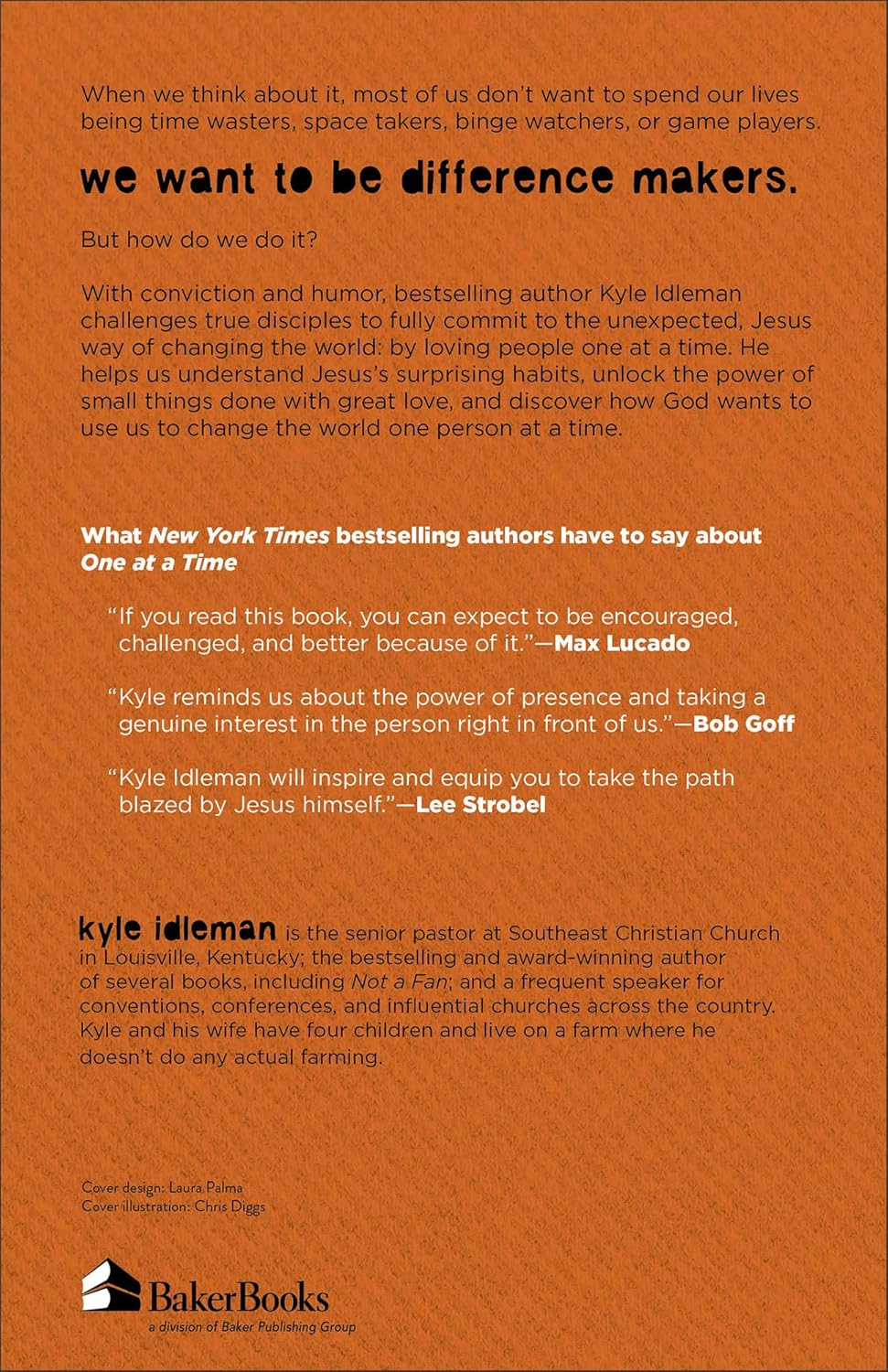 One at a Time - by  Kyle Idleman (Paperback)