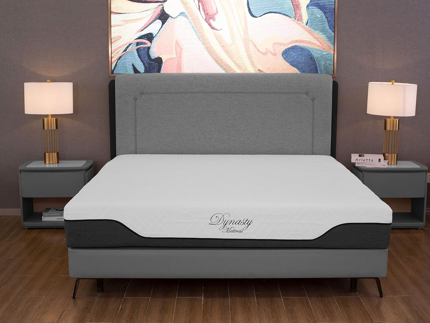 Dynasty Mattress 10" GEL Memory Foam Mattress - Queen RV