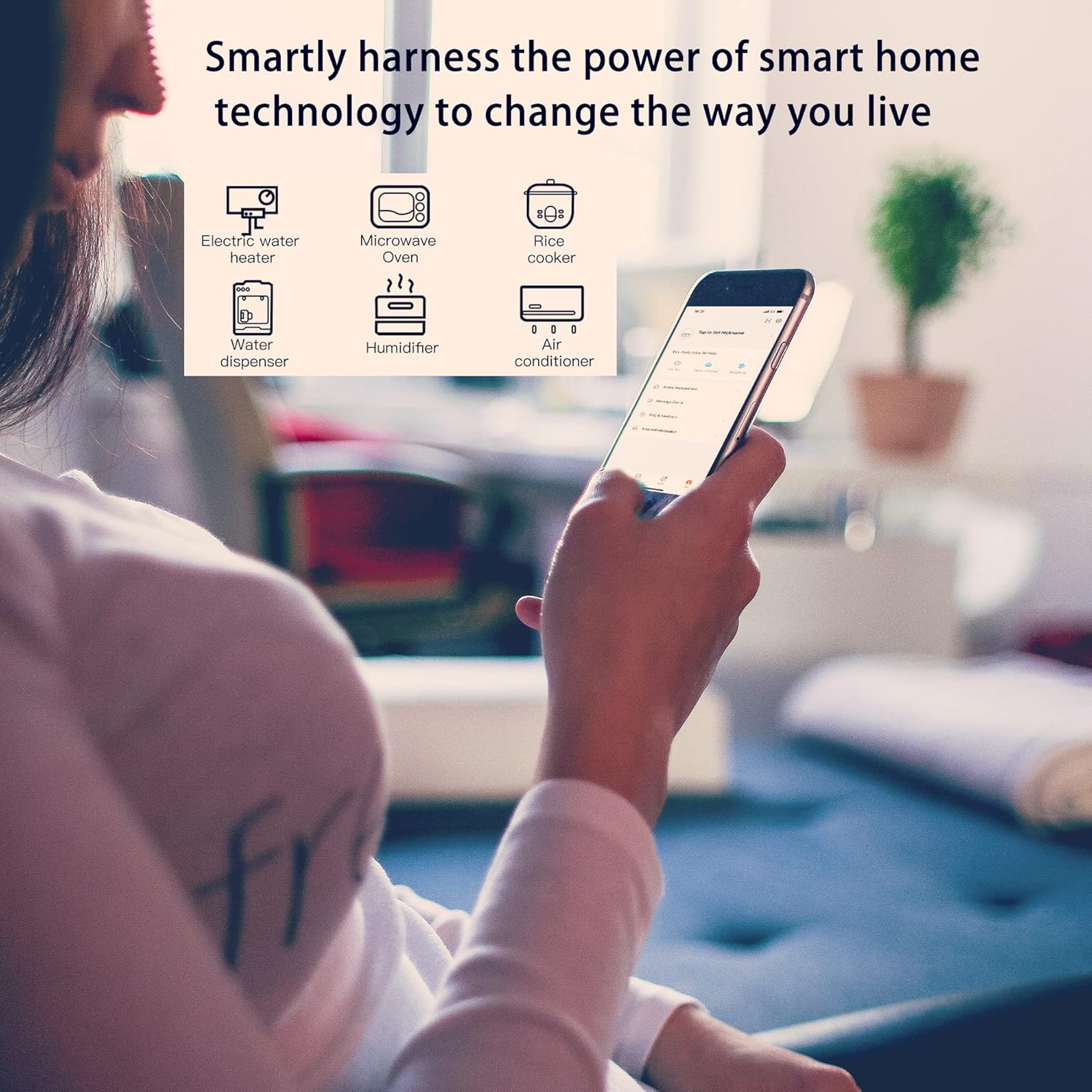 Smart Plug Mini 4-Pack, Wi-Fi Outlets for Smart Home Wi-Fi Plug with Alexa/Google Home/Smart Life, Smart Home hubTimer on/Off Plug, Schedule Built-in app, Mini Wireless Outlet, no hub Required