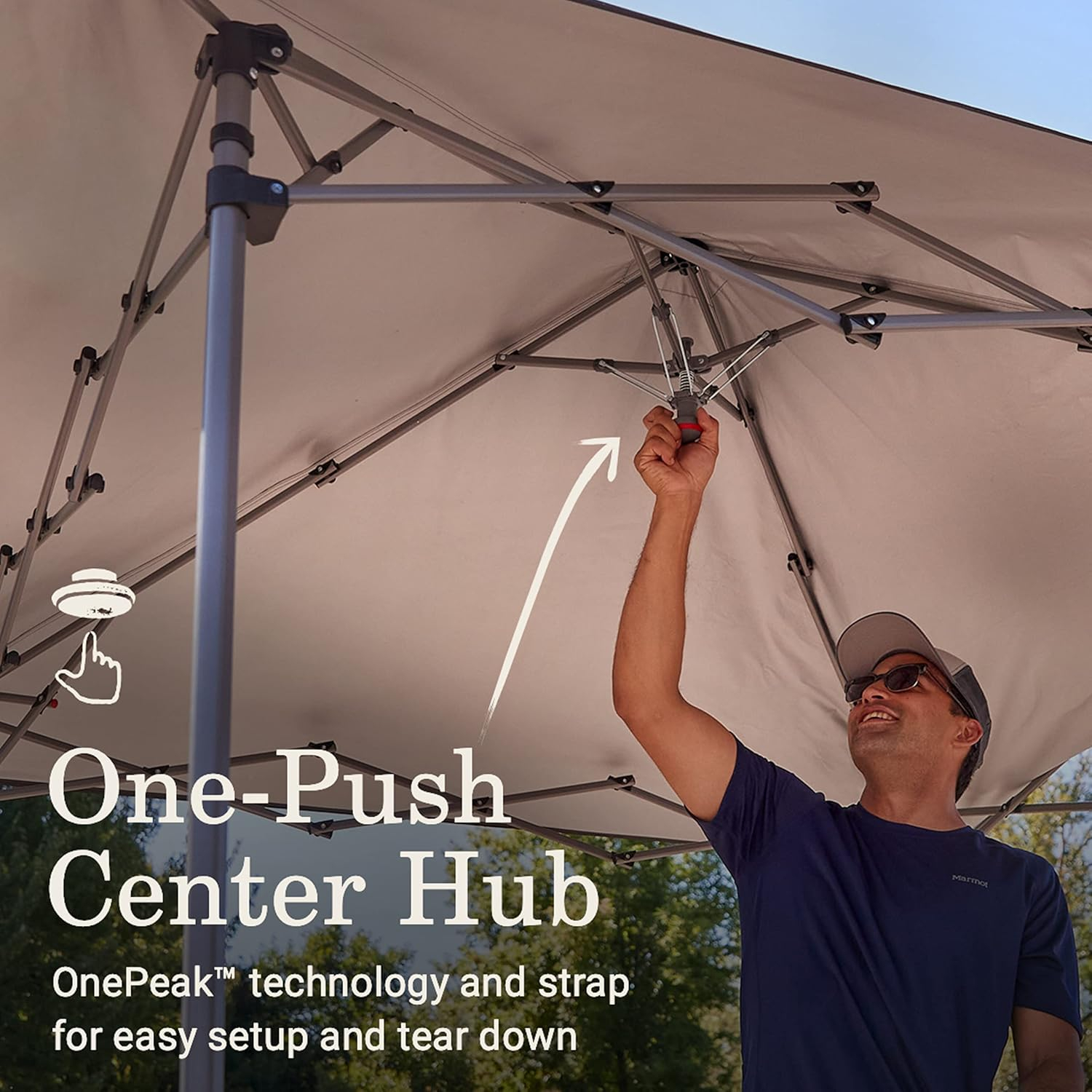 Coleman OASIS™ Lite 7 x 7 Canopy with Sun Wall