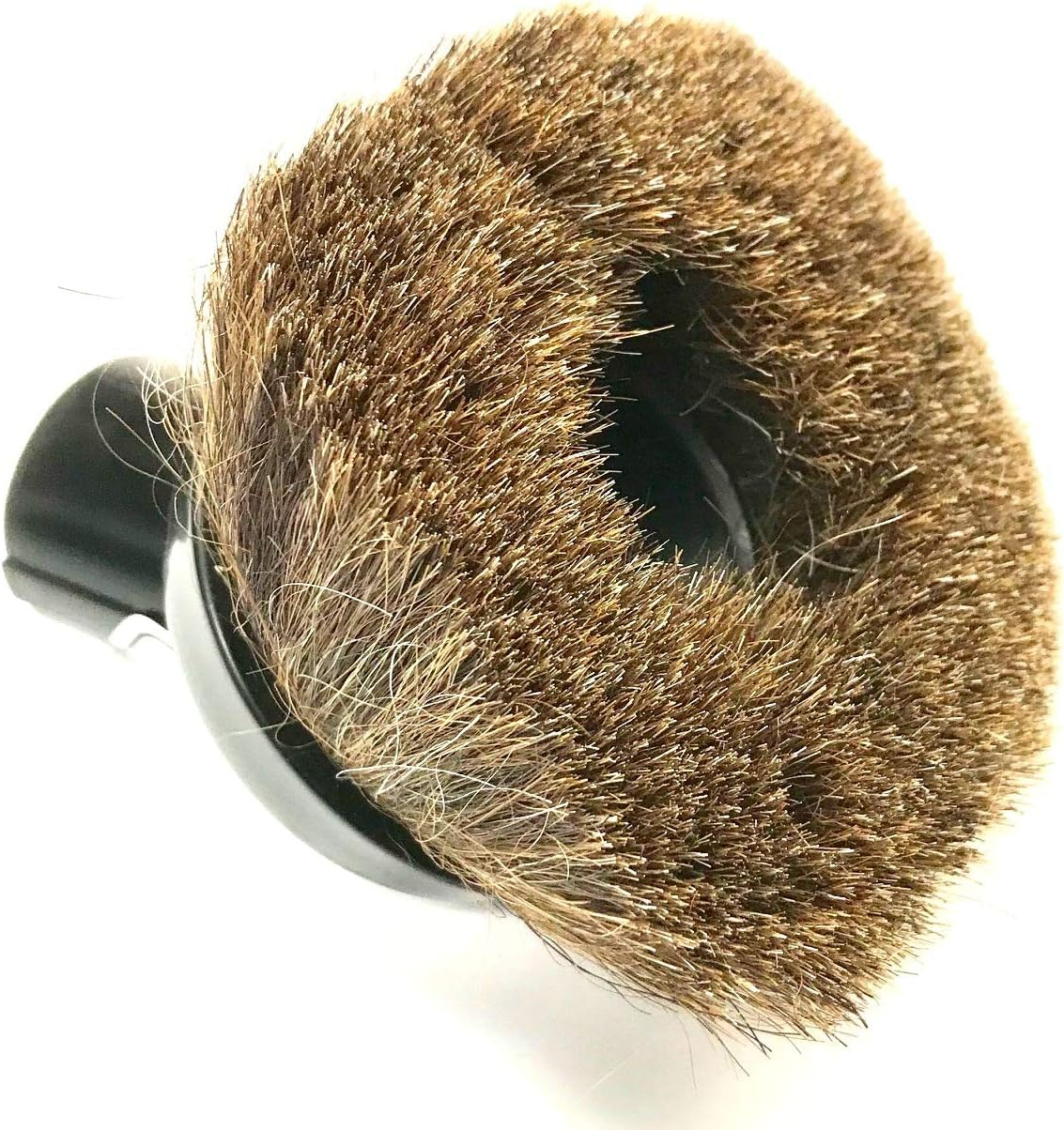Soft Touch Fluffy Dust Brush Fits Residential and Vacuum Cleaners with 1 1/4 Inch Hose Compatible with Hoover, Eureka, Kirby, Shop Vac, Central Vac Systems, Oreck, Sanitaire, Vacuflow, Euroclean,