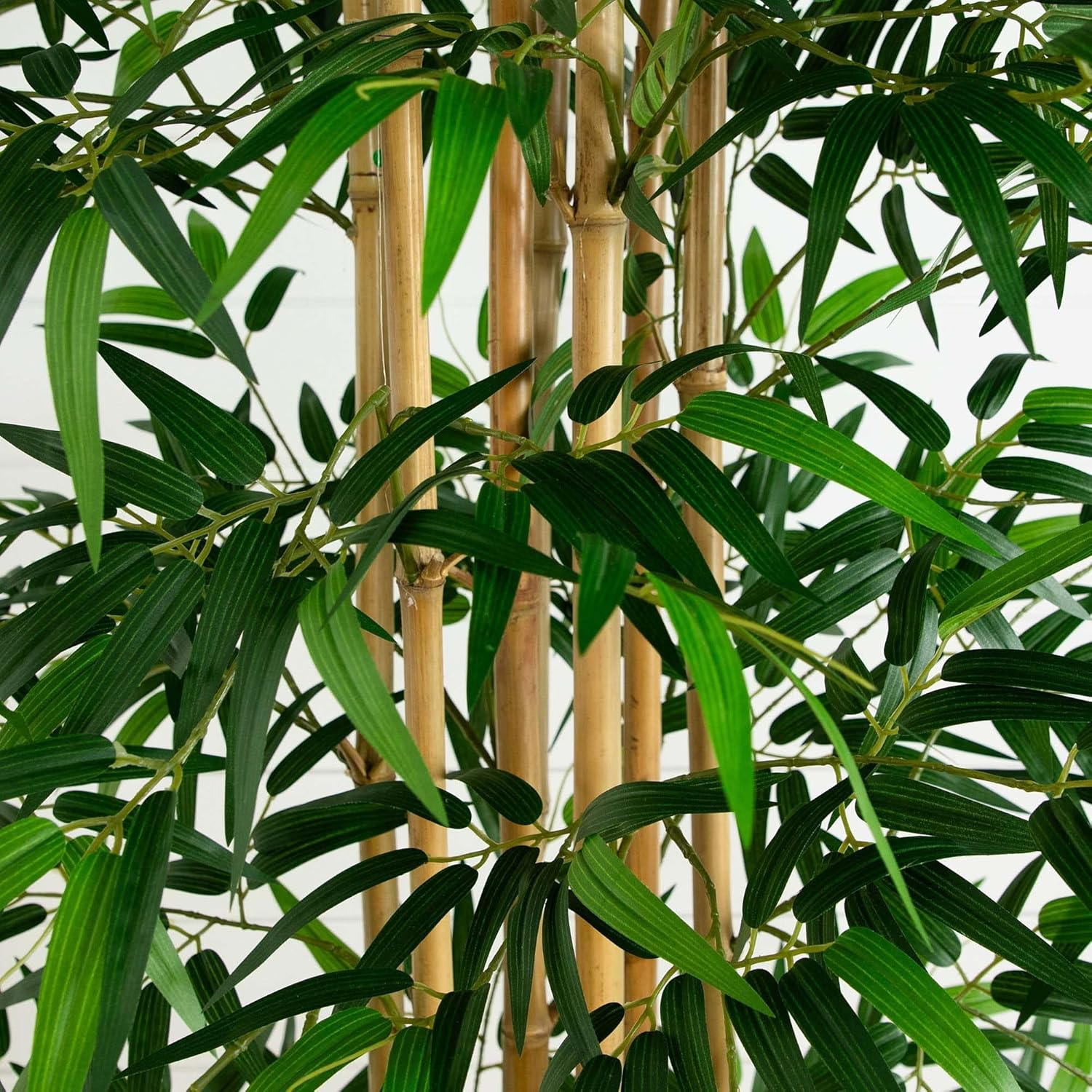 Nearly Natural 12ft. Artificial Bamboo Tree with Real Bamboo Trunks