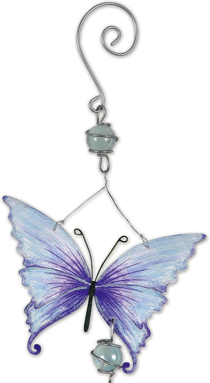 Sunset Vista Designs 93724 Butterfly Hummingbird Bird Feeder, 28-inch Height