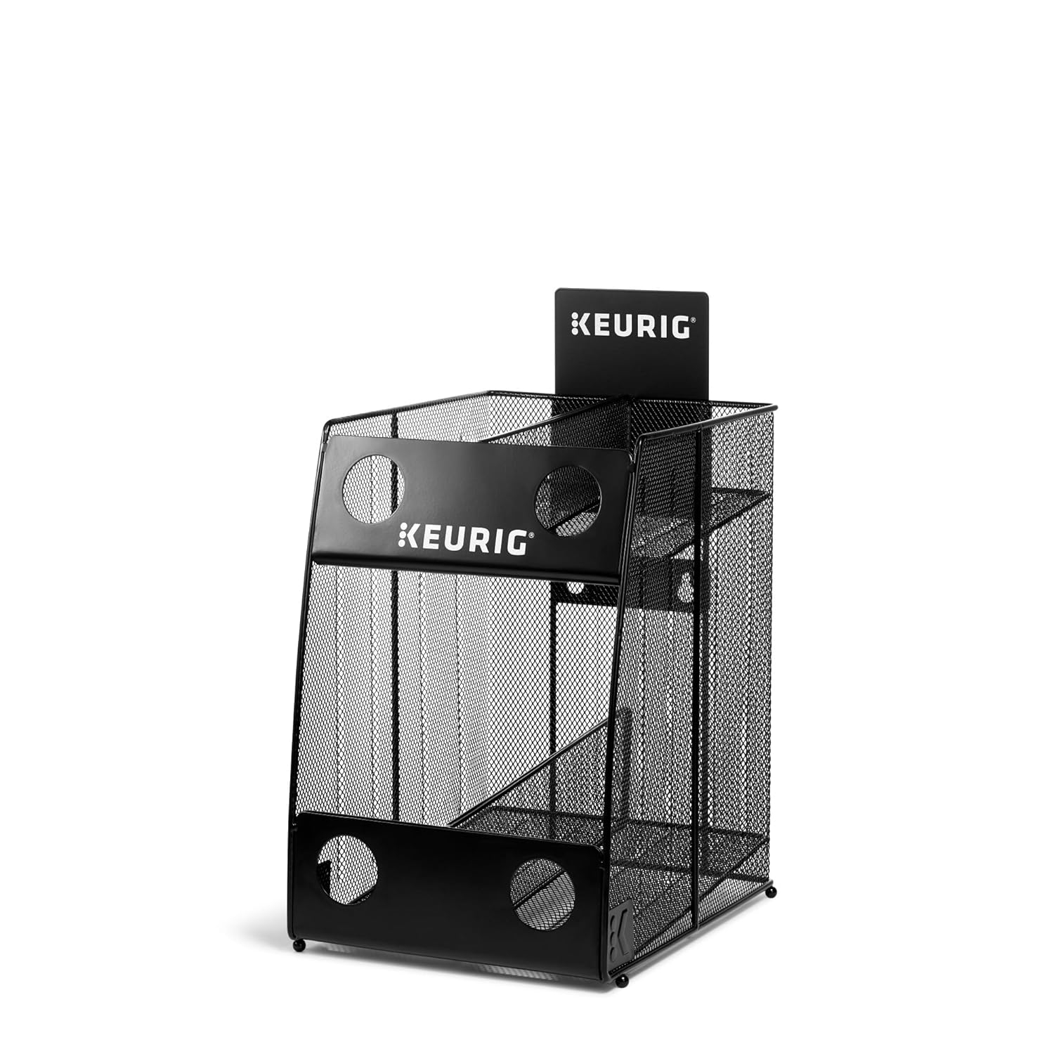Keurig Mesh K-Cup® Pod 4-Sleeve Storage Rack - Metal - 1 Carton