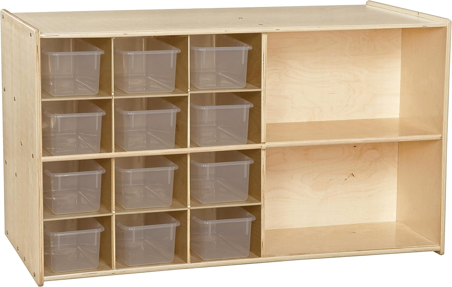 Contender Double Storage with (12) Translucent Trays - RTA