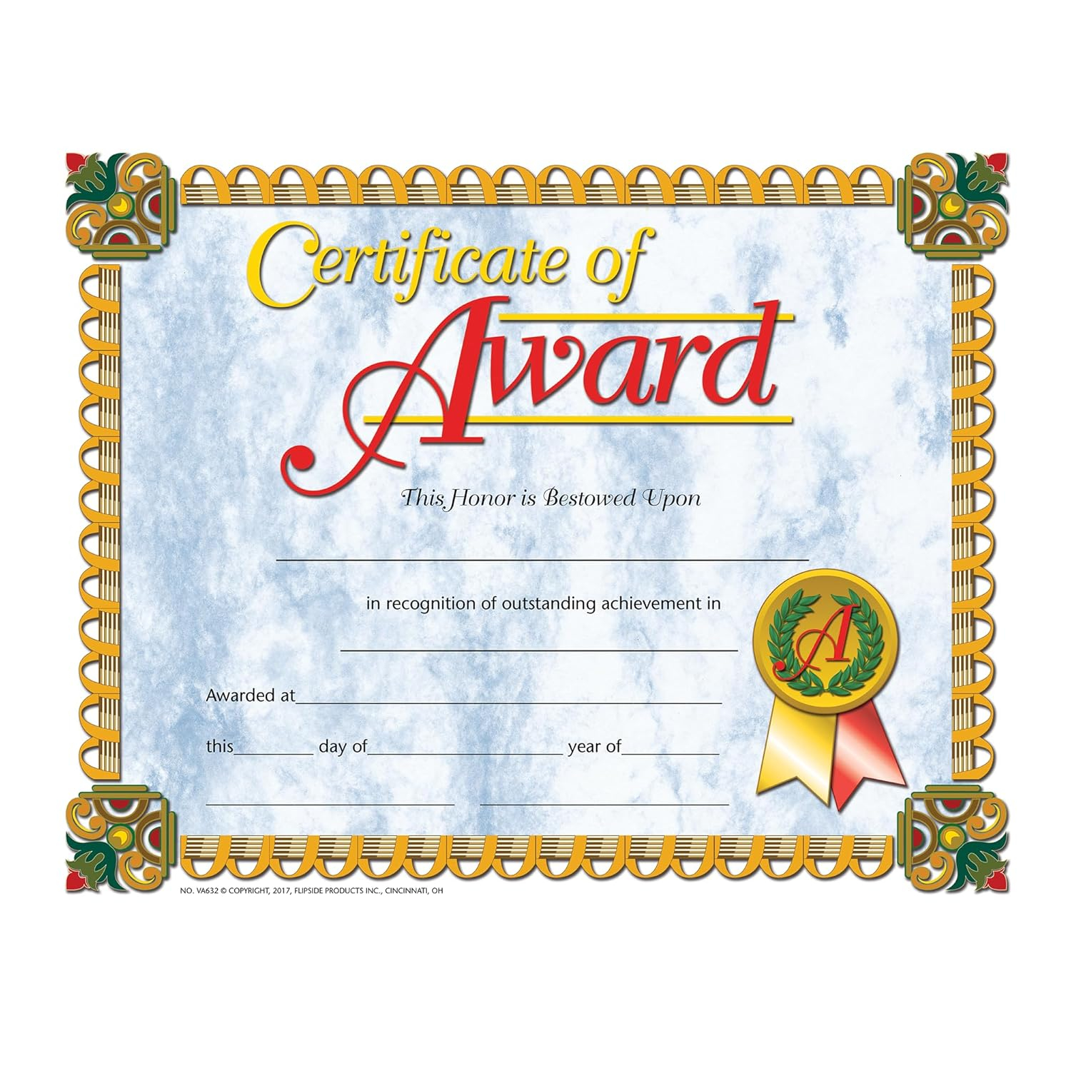 Hayes School Publishing Certificates of Award (Set of 30)