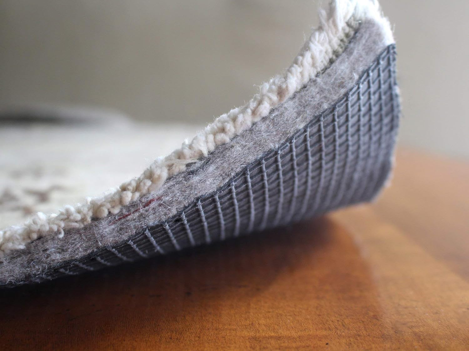RUGPADUSA - Superior-Lock - 4'x6' - 7/16" Thick - Felt + Rubber - Luxury Non-Slip Rug Pad - Perfect for Hardwood Floors, Available in 2 Thicknesses, Many Custom Sizes