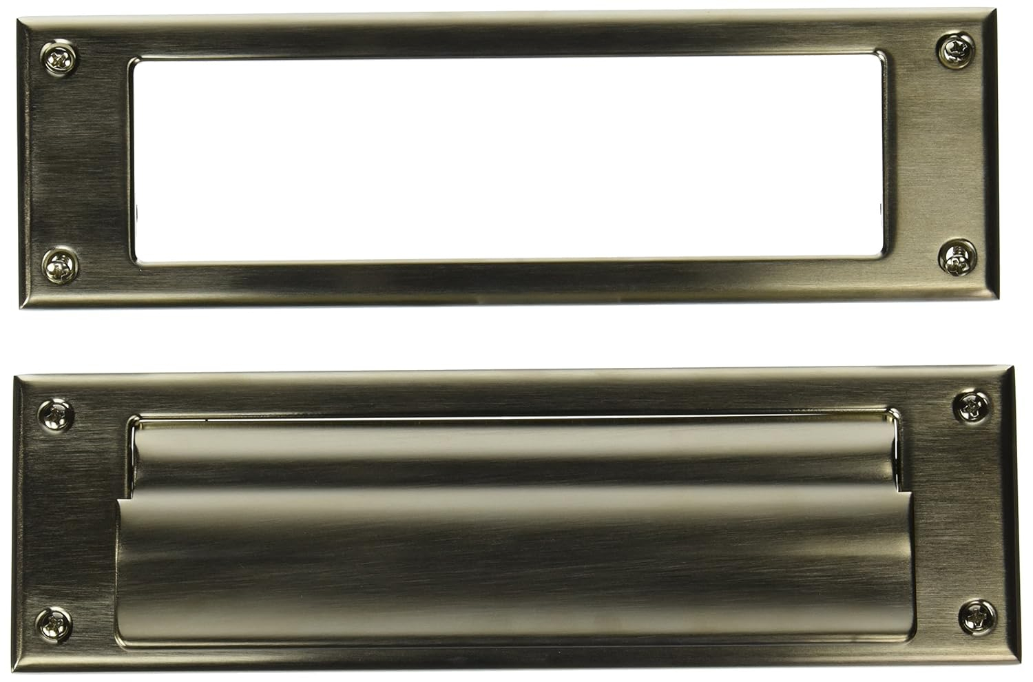 Baldwin 10 in x 3 in Brass Mail Slot