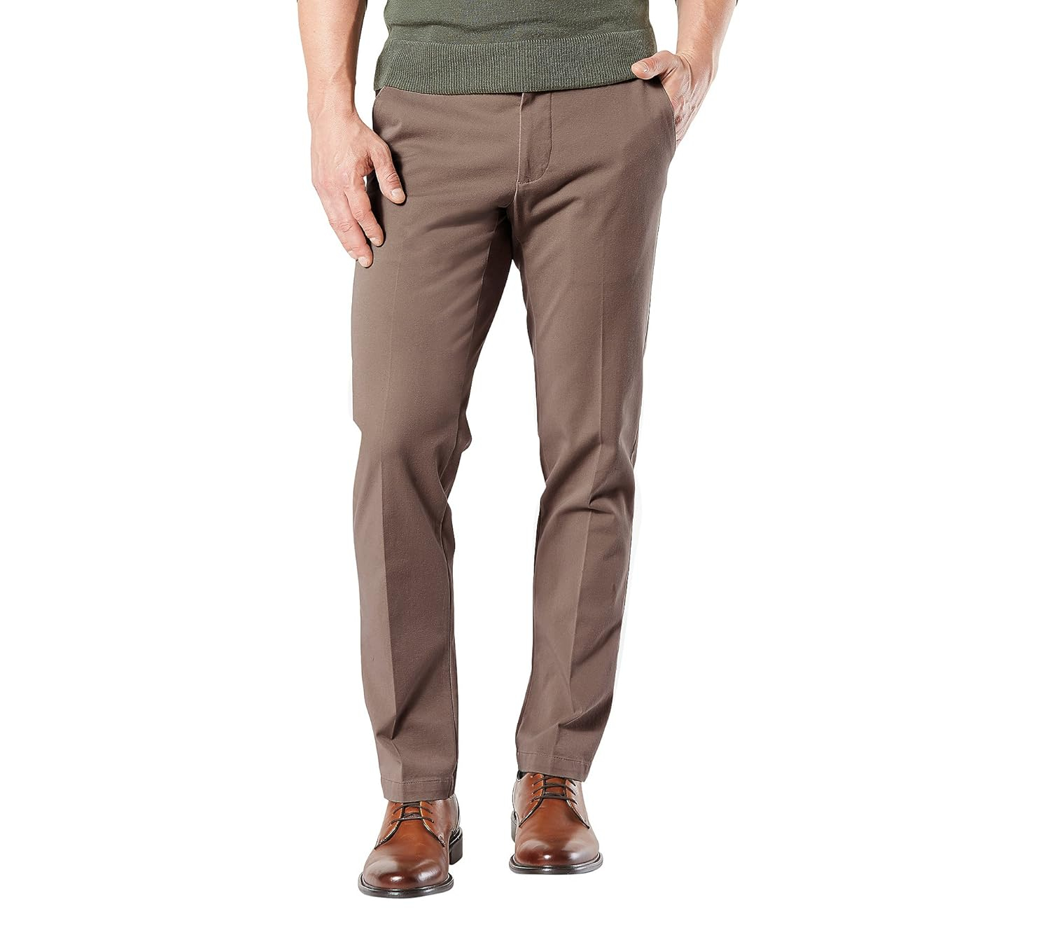 Dockers Men's Straight Fit Workday Khaki Smart 360 Flex Pants (Regular and Big & Tall)