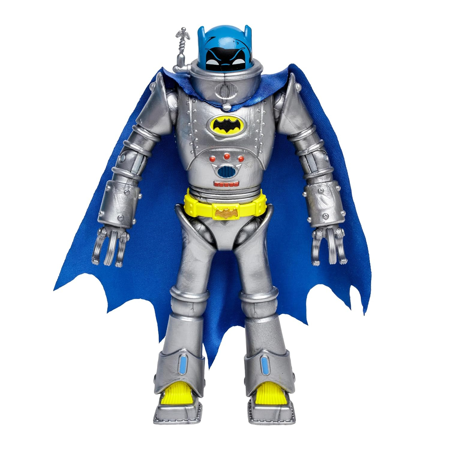 McFarlane DC Retro Robot Batman Action Figure, Collectible, Multicolor, 14+ Years, 0.65 lb